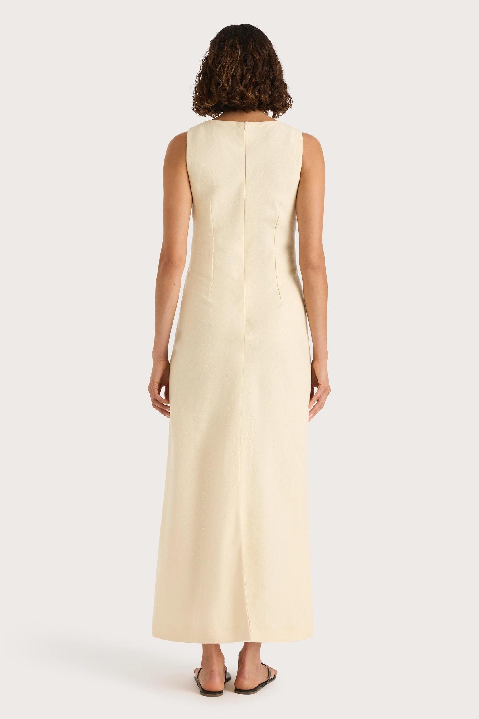 Lydie Maxi Dress Butter Product Image