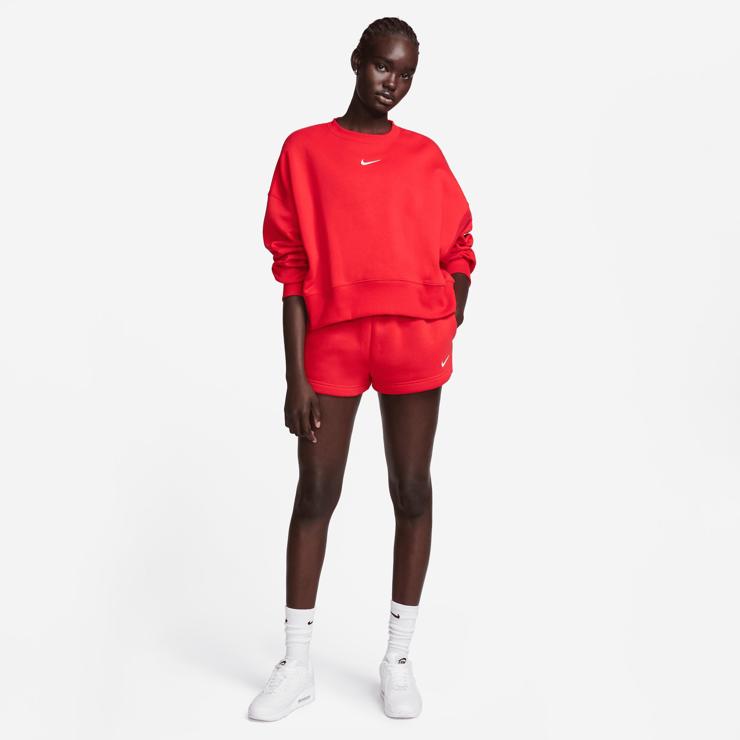 Nike Womens Sportswear Phoenix Fleece Oversized Crewneck Sweatshirt Product Image