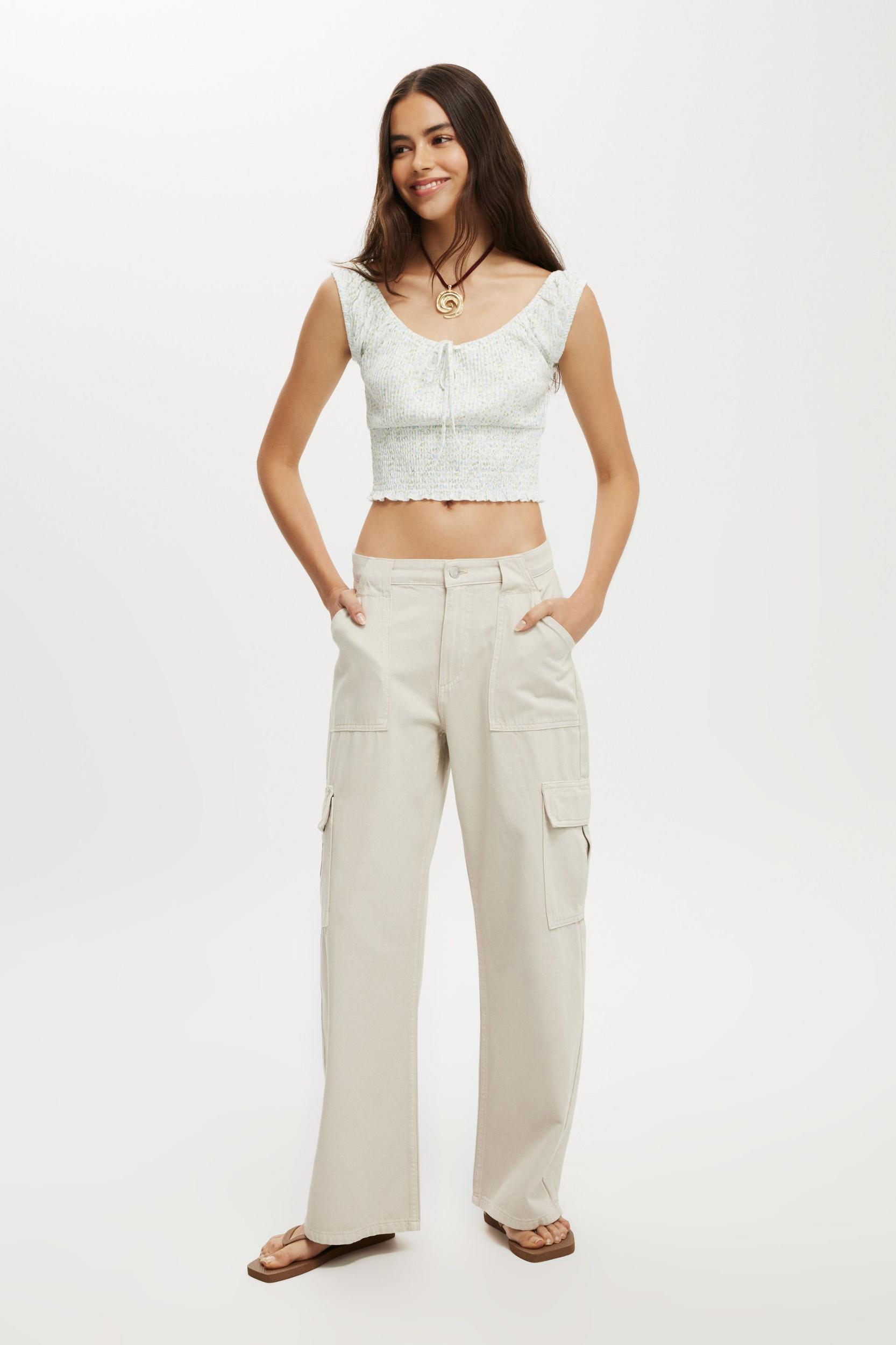 Relaxed Cargo Jean Product Image