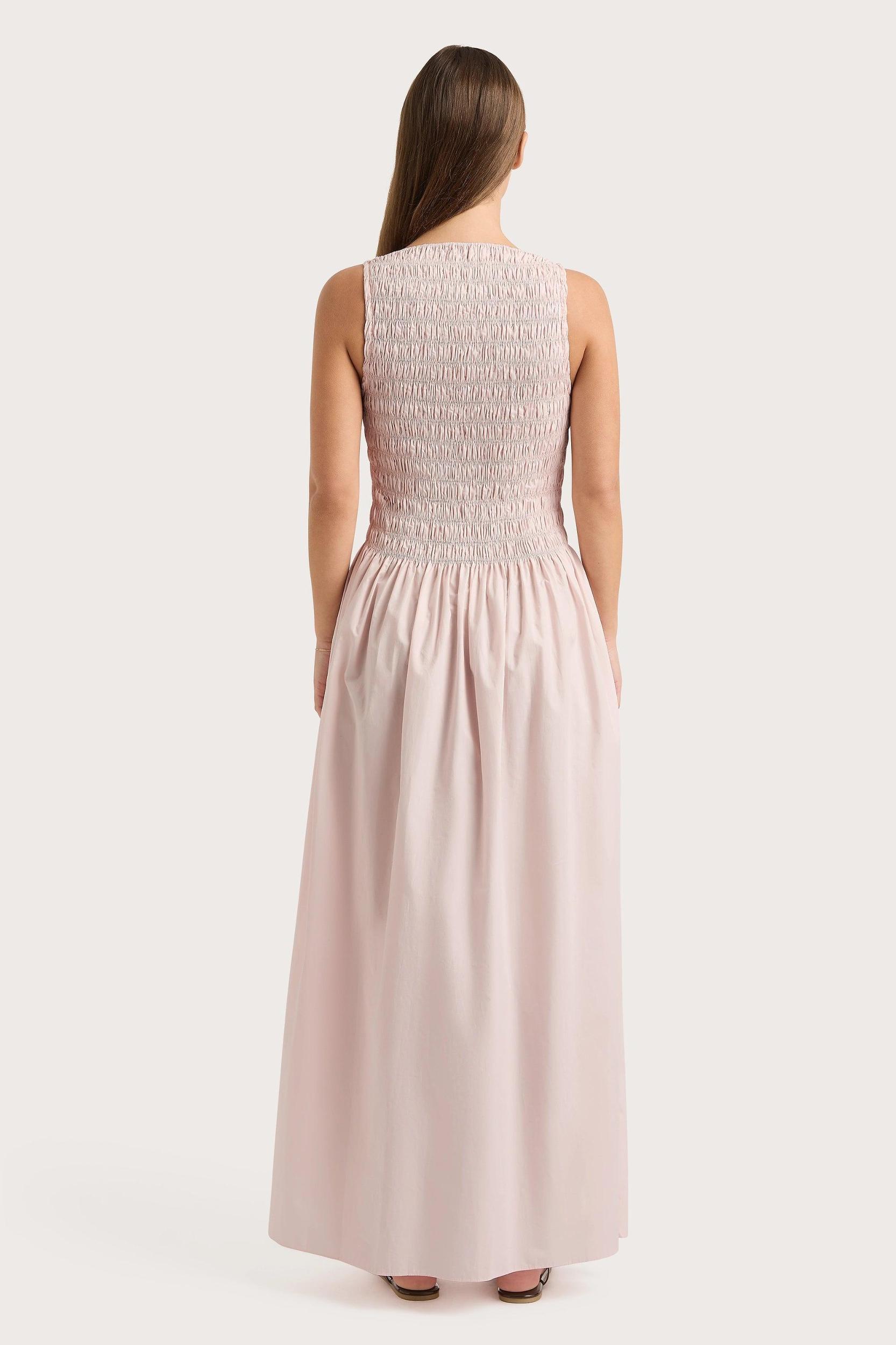Noa Maxi Dress Blush Product Image