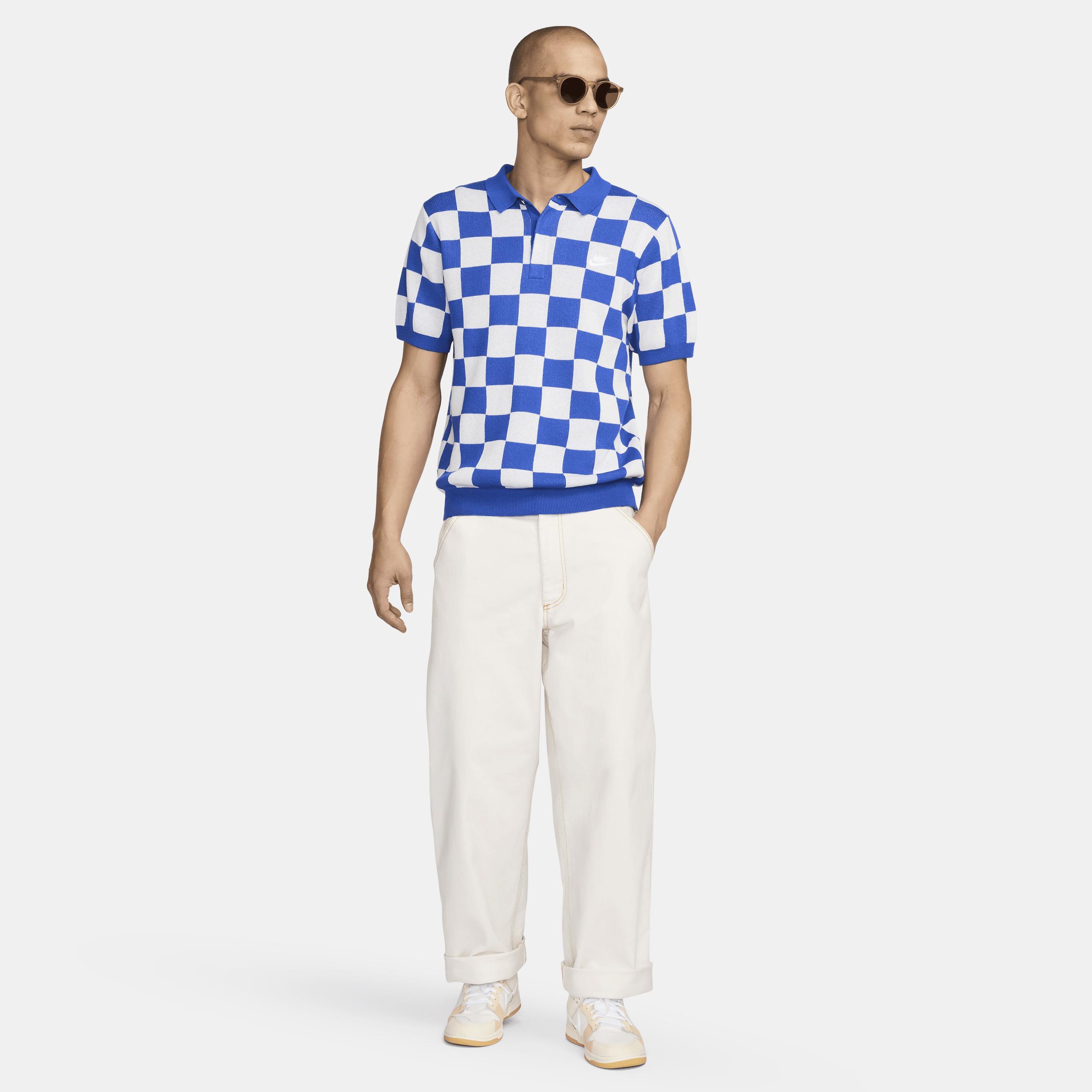 Men's Nike Sportswear Club Checkers Polo Product Image