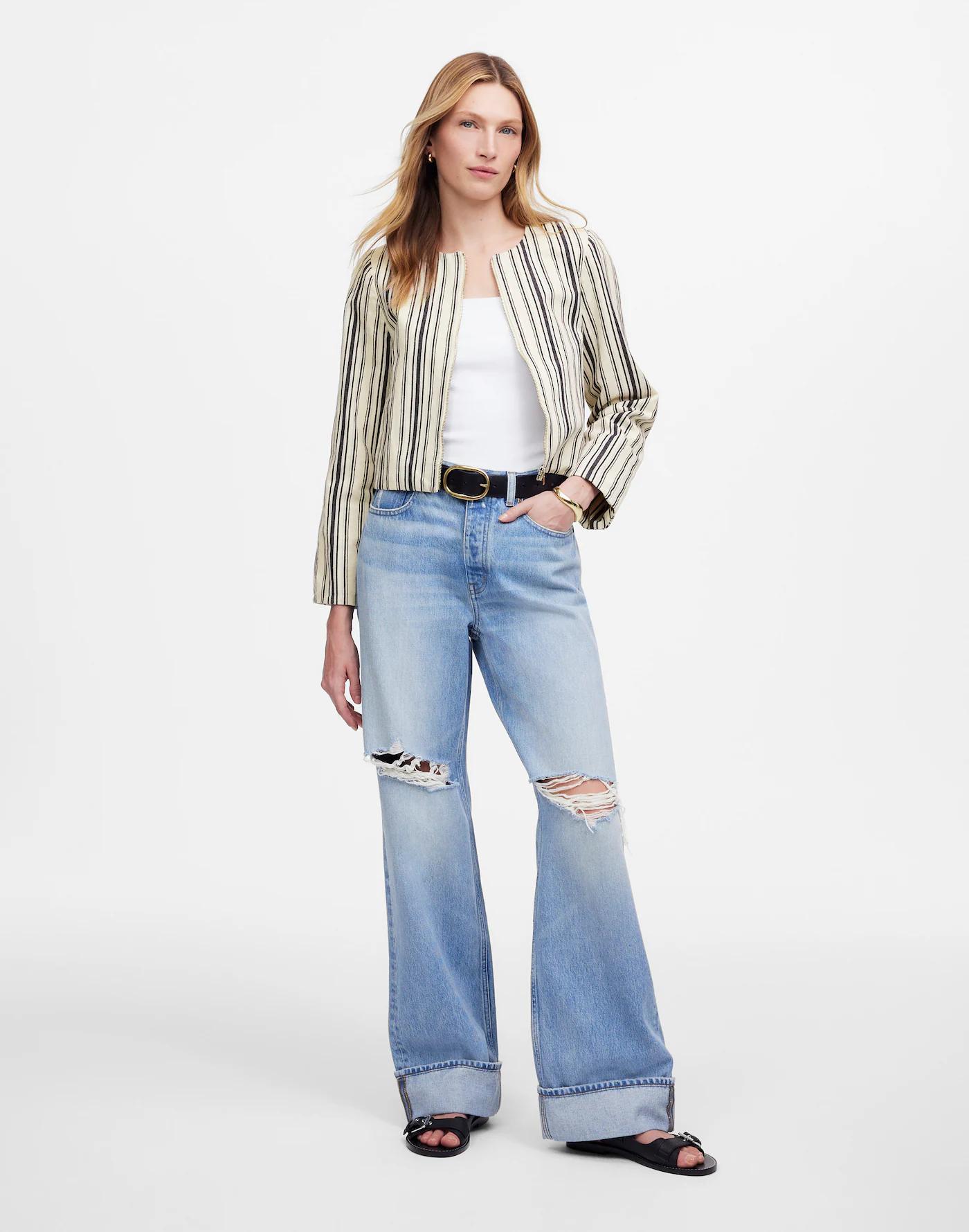 Crop Cardigan Jacket Product Image