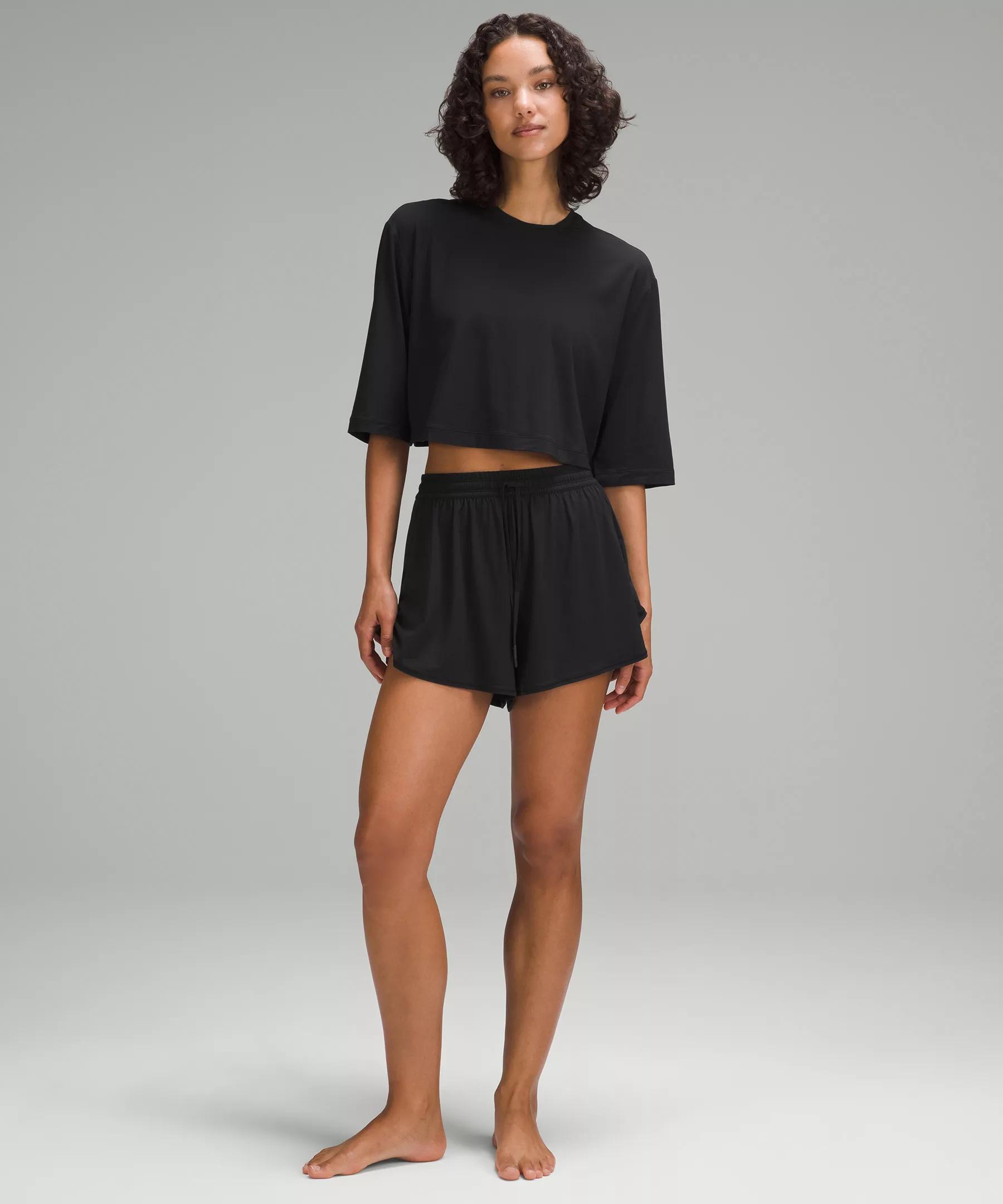 Modal High-Rise Relaxed-Fit Lounge Short 3.5" Product Image