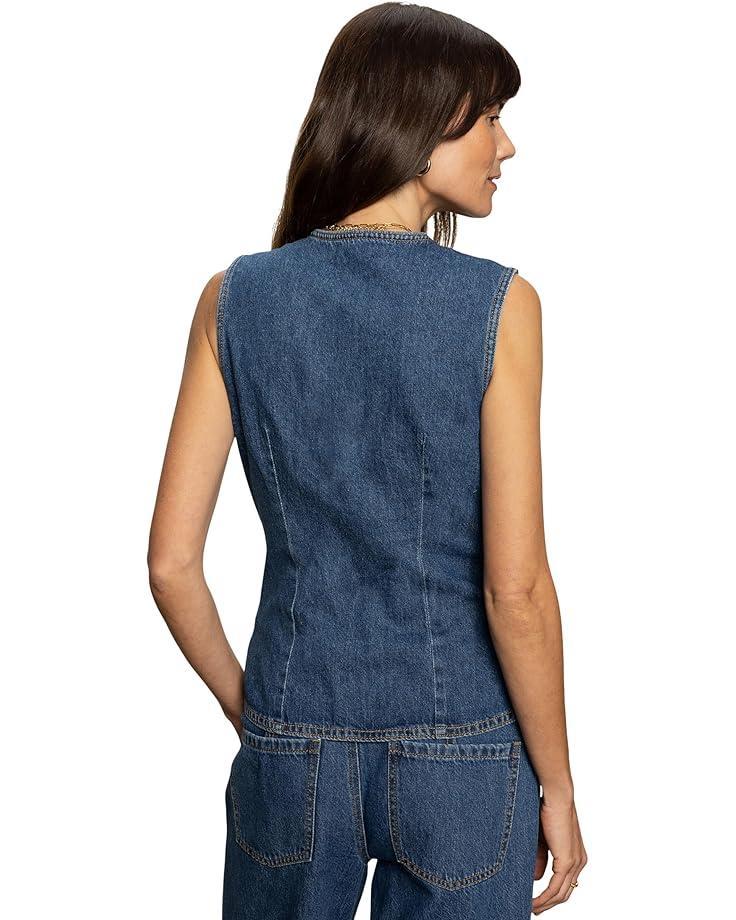 A Moment In Time Denim Vest Product Image