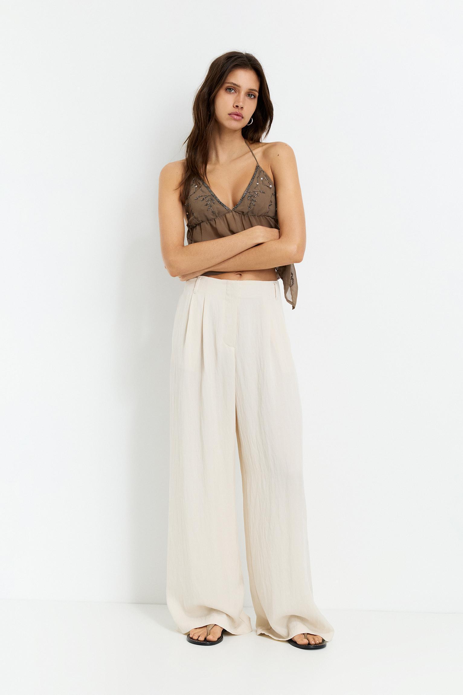 Darted smart pants Product Image
