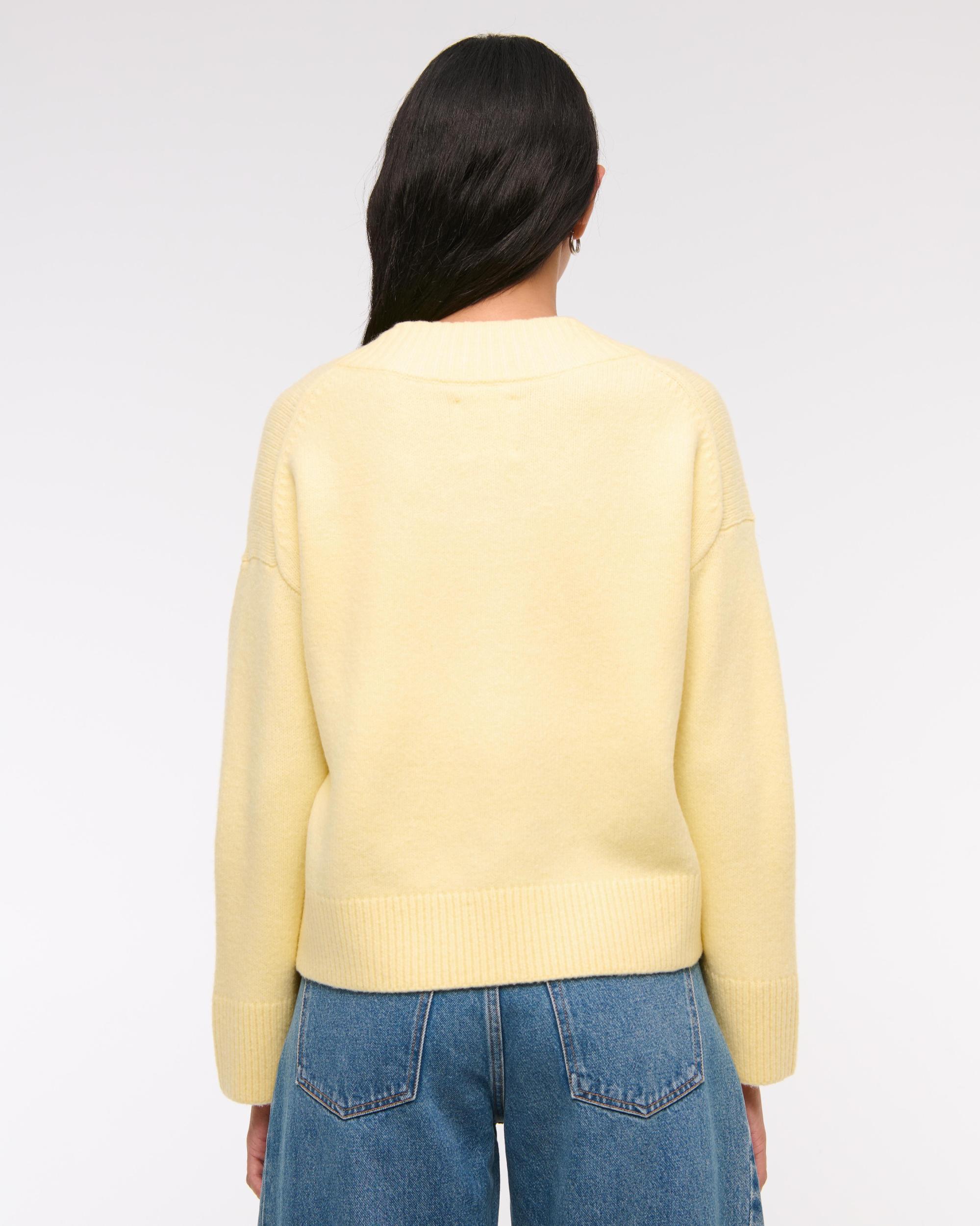 High V-Neck Sweater Product Image