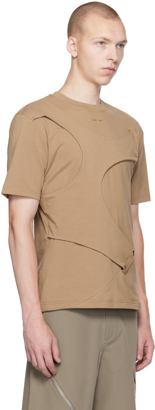 HELIOT EMIL Beige Nepheline T-shirt In Washed Beige Product Image