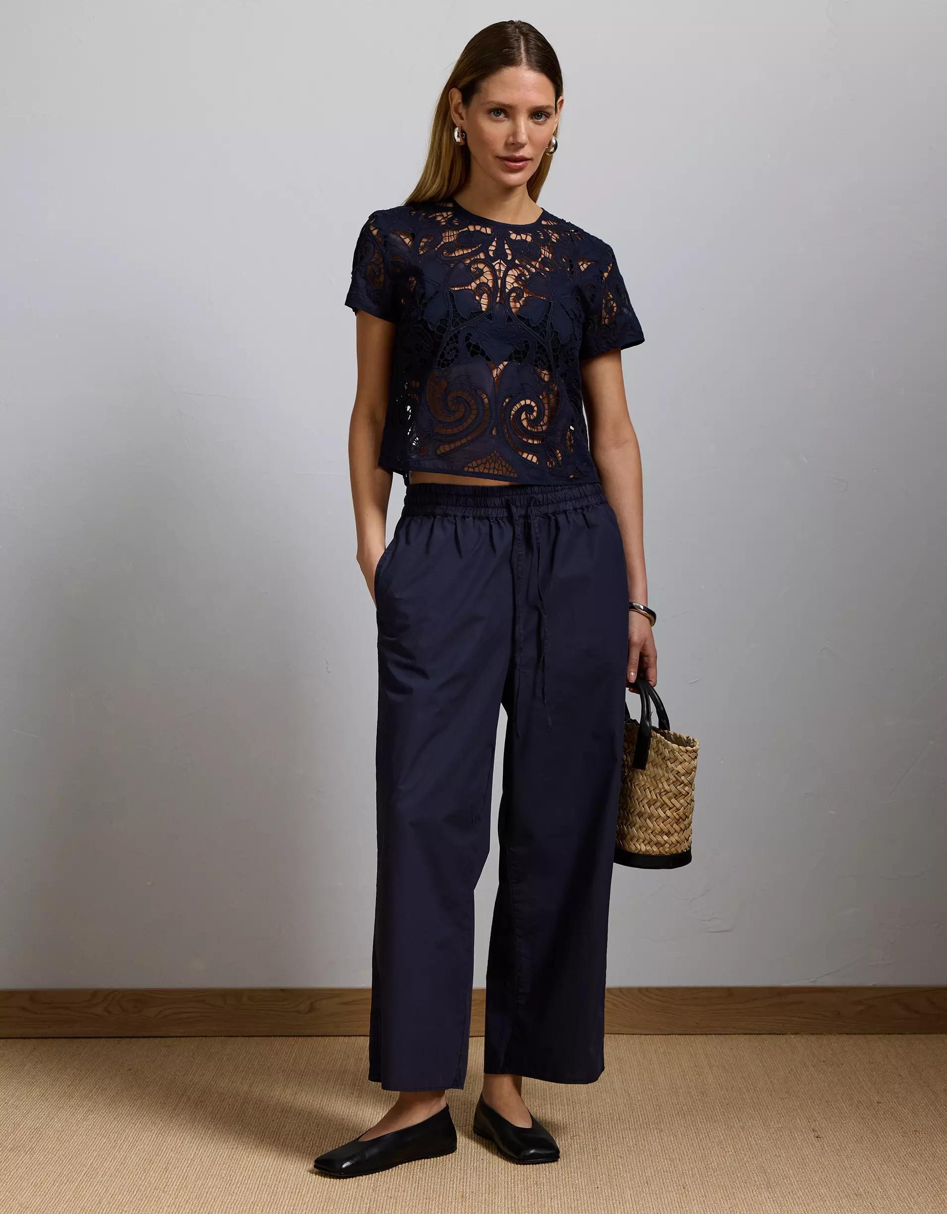 AE77 Premium Lace Shirt Product Image