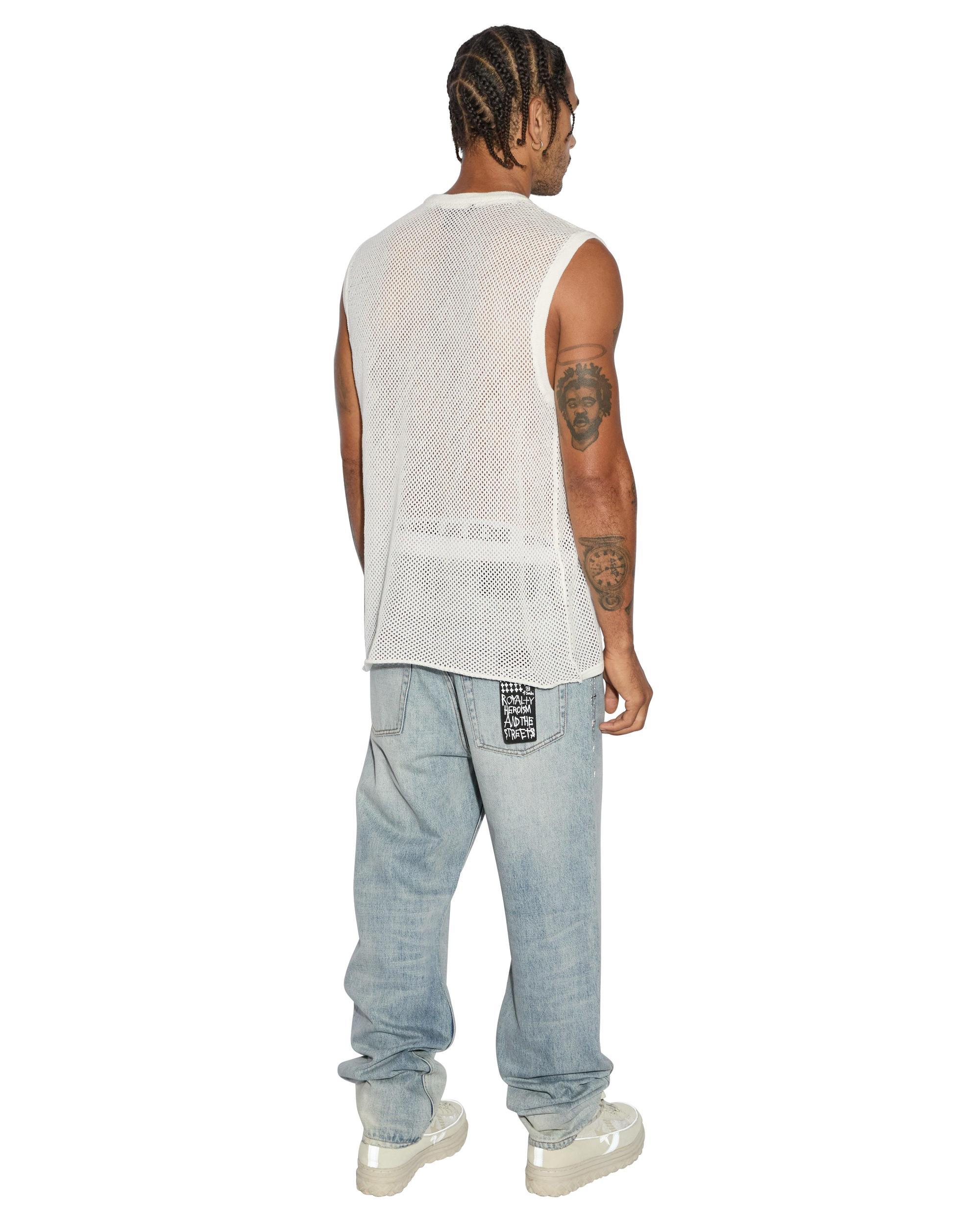 NETWORTH TANK WHITE Male Product Image