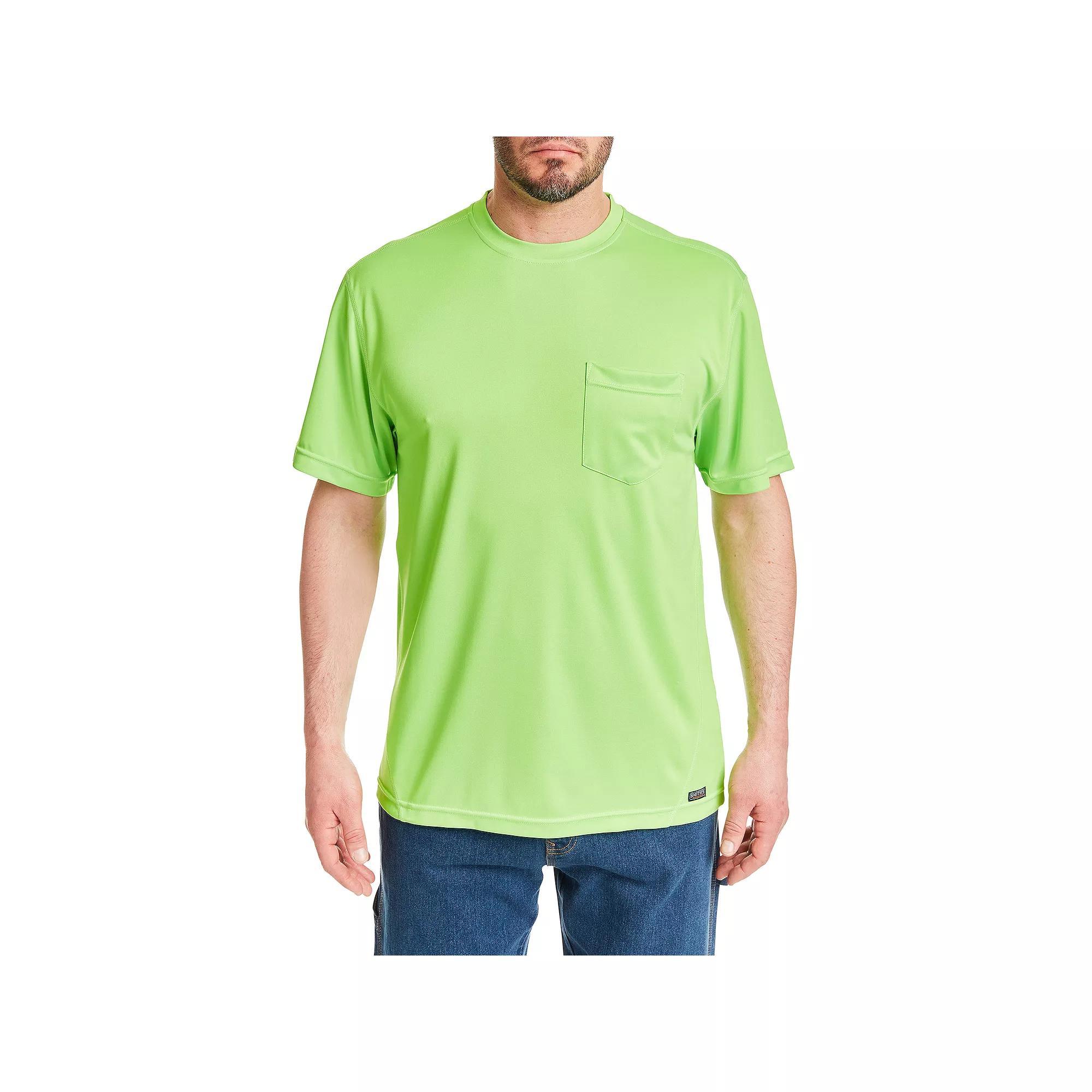Men's Smith's Workwear Pocket Tee, Size: Large, Laser Orange Product Image