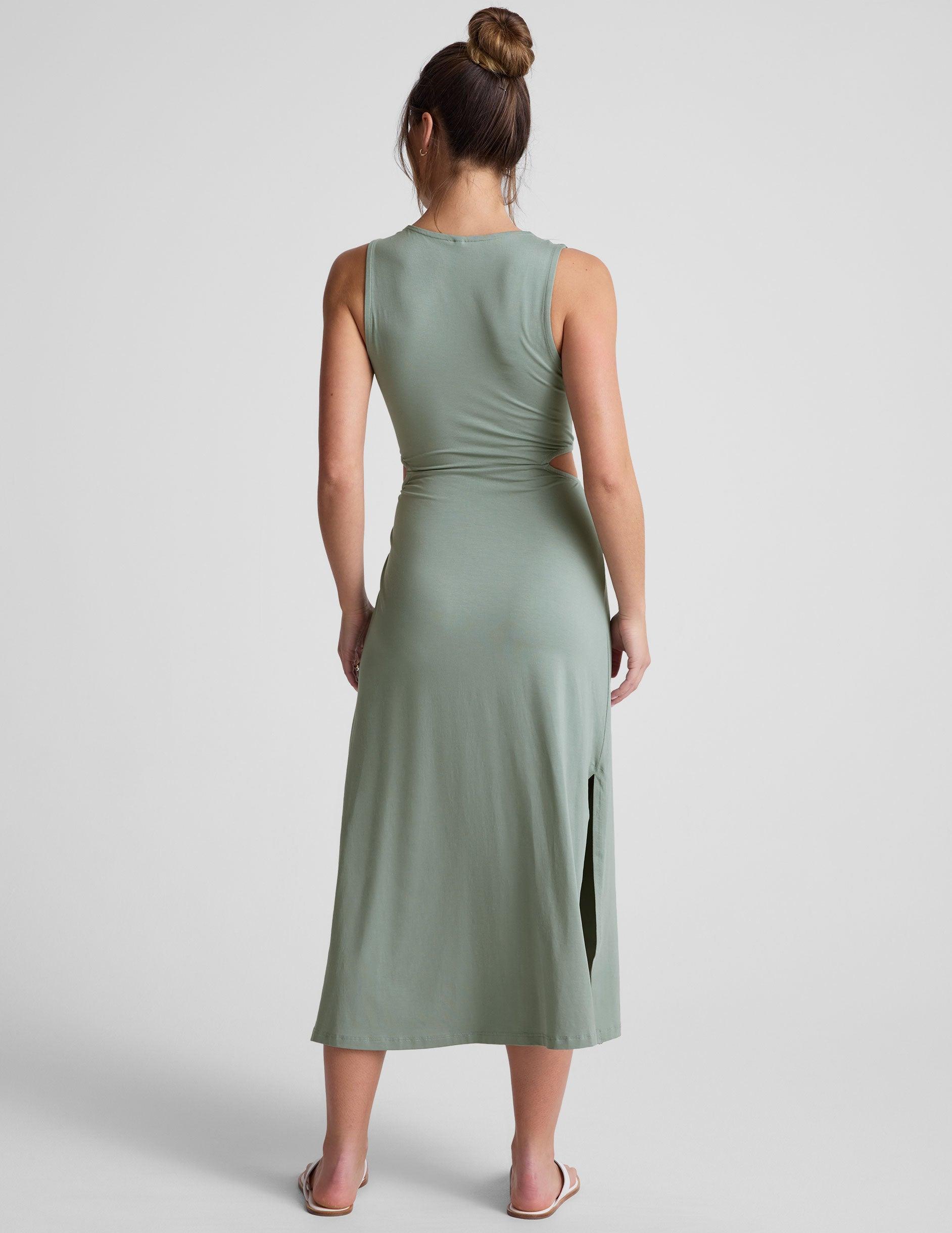 Around The World Front Twist Dress Product Image