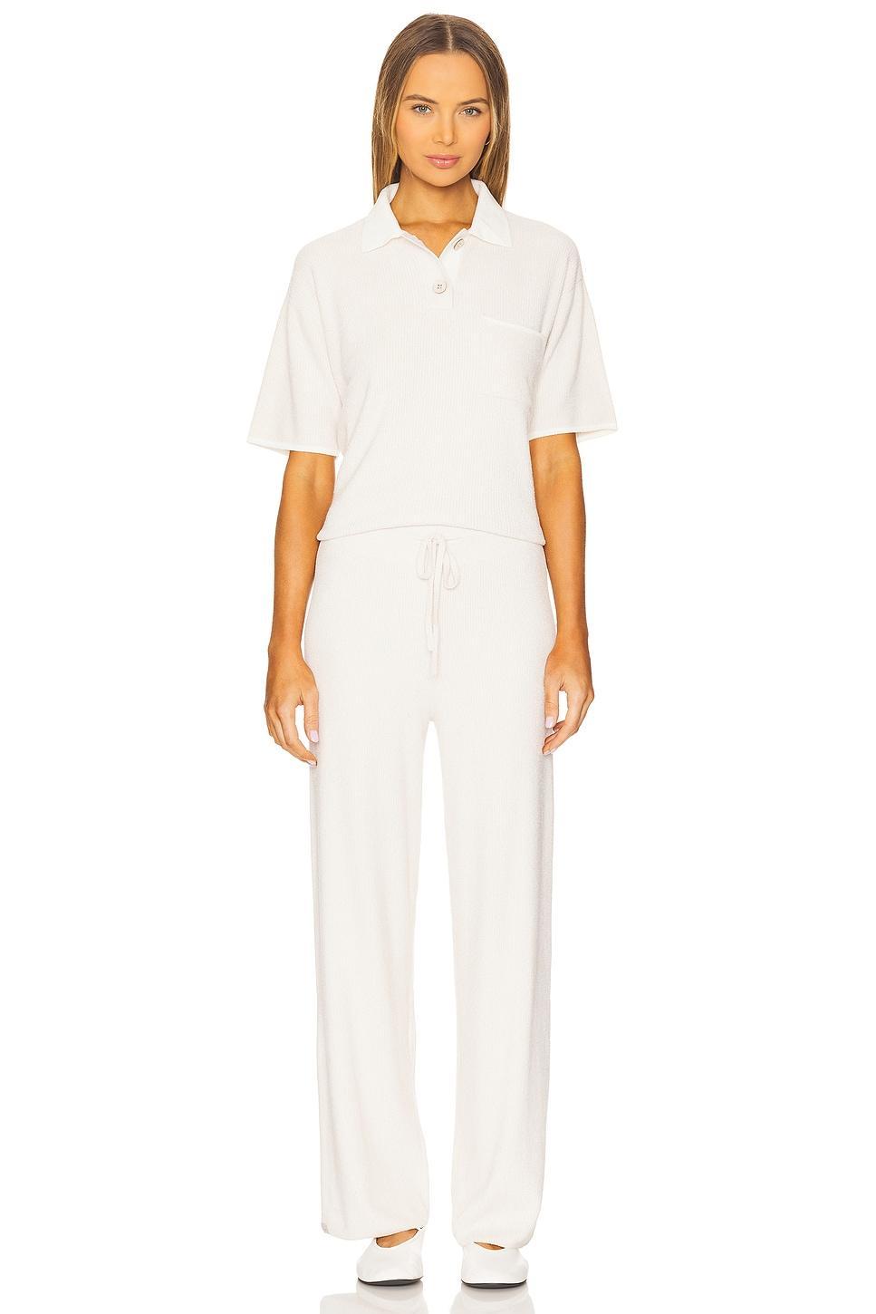 CozyChic Ulra Light Rolled Edge Short Sleeve Barefoot Dreams Product Image