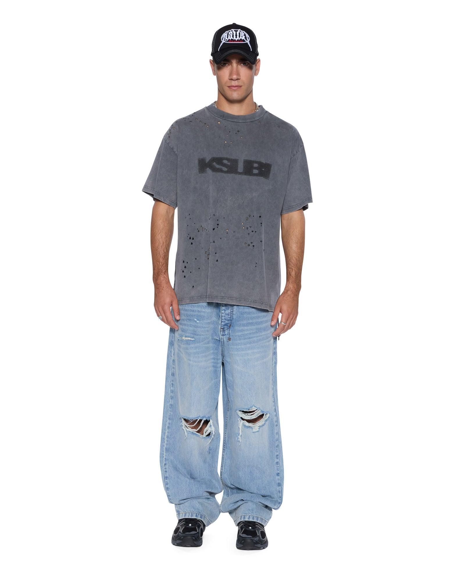 BLASTED EKCESS SS TEE RHINO Male Product Image