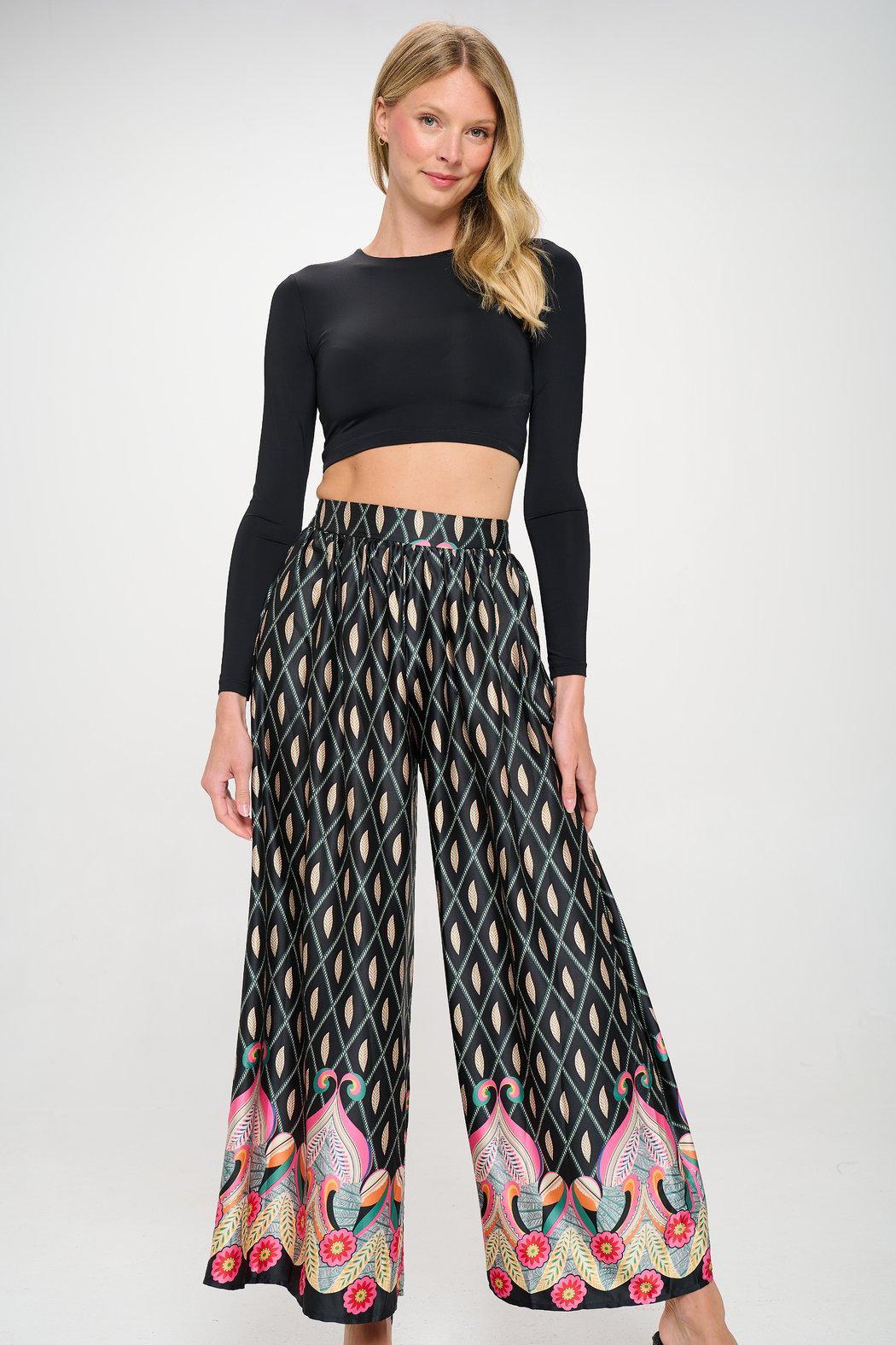 Feather Black Eliza Pants Product Image