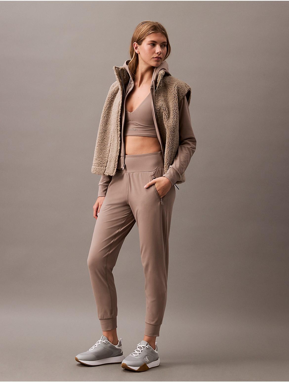 Calvin Klein Women's Soft Stretch Sport Jogger - Grey - M Product Image