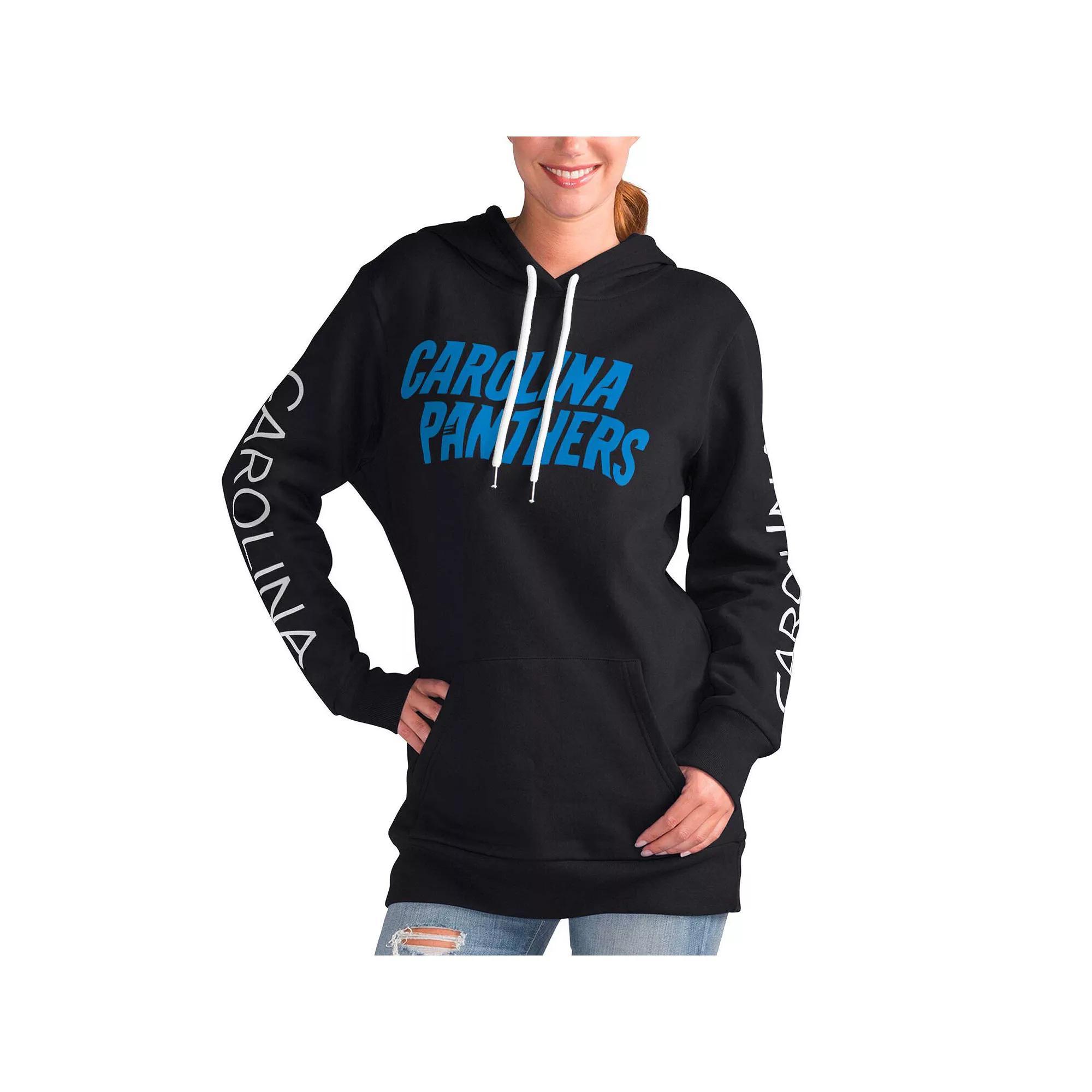 Womens G-III 4Her by Carl Banks Carolina Panthers Extra Inning Pullover Hoodie Product Image