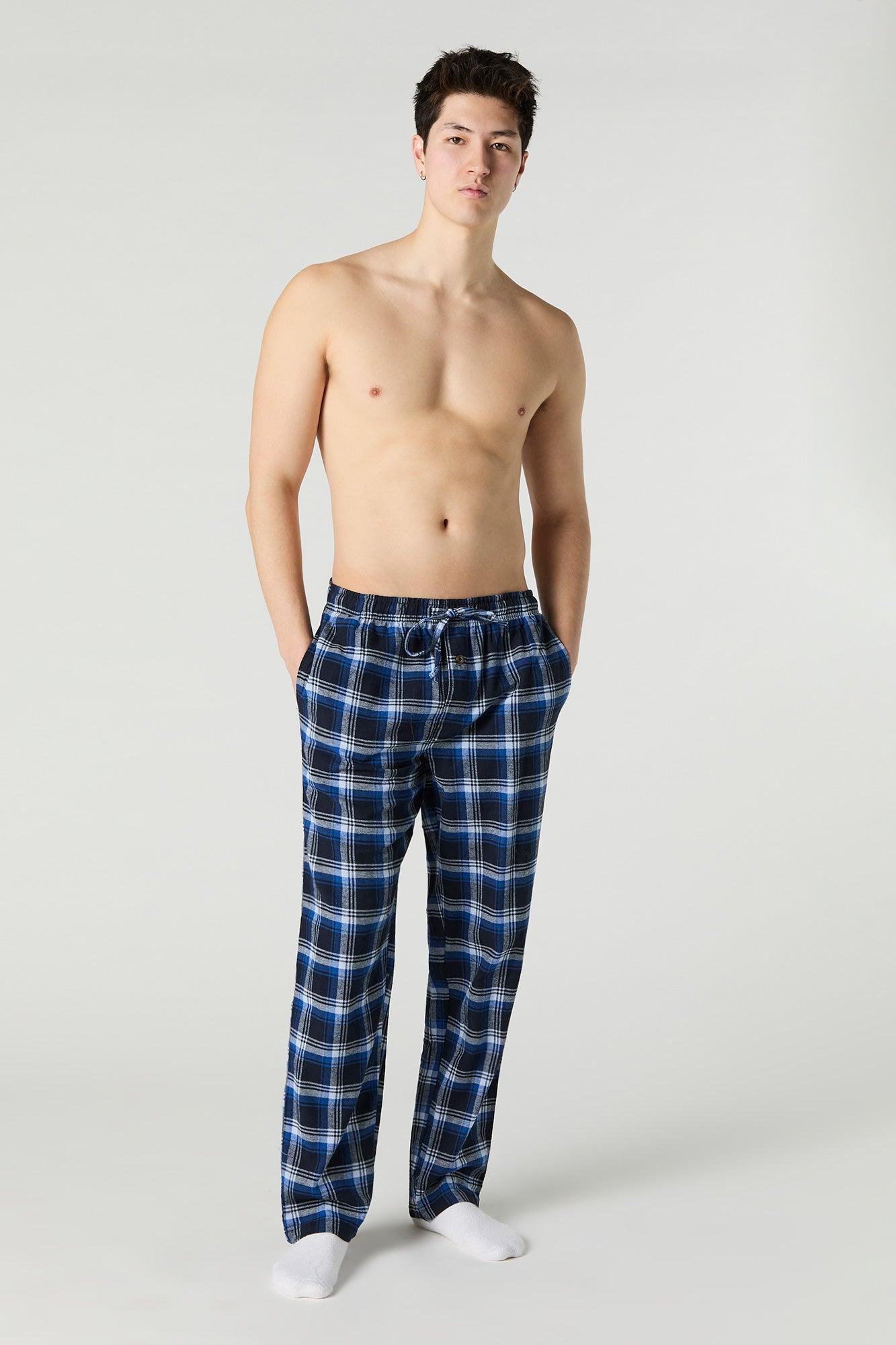 Plaid Pajama Pant Male Product Image