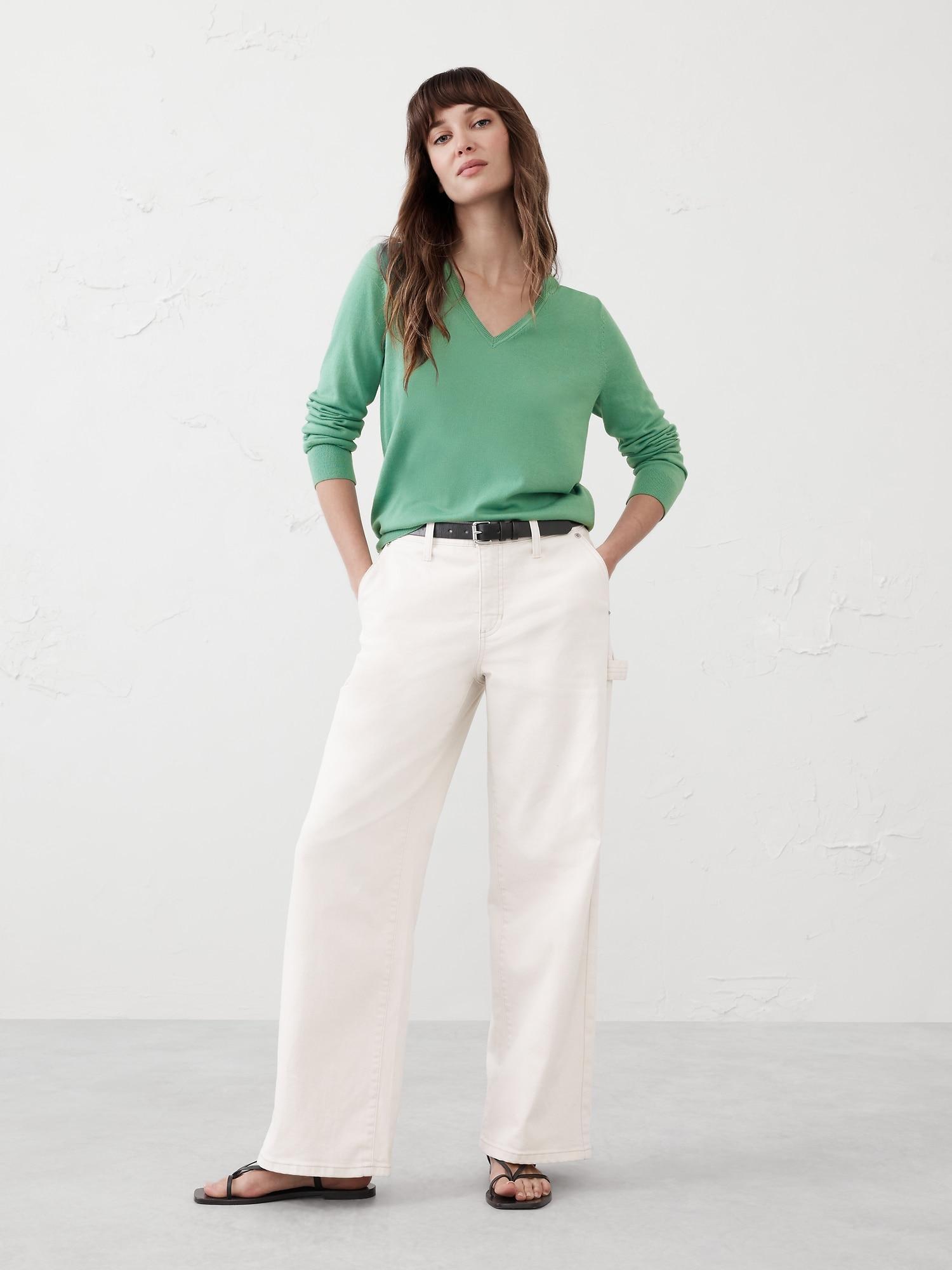 Forever V-Neck Sweater Product Image