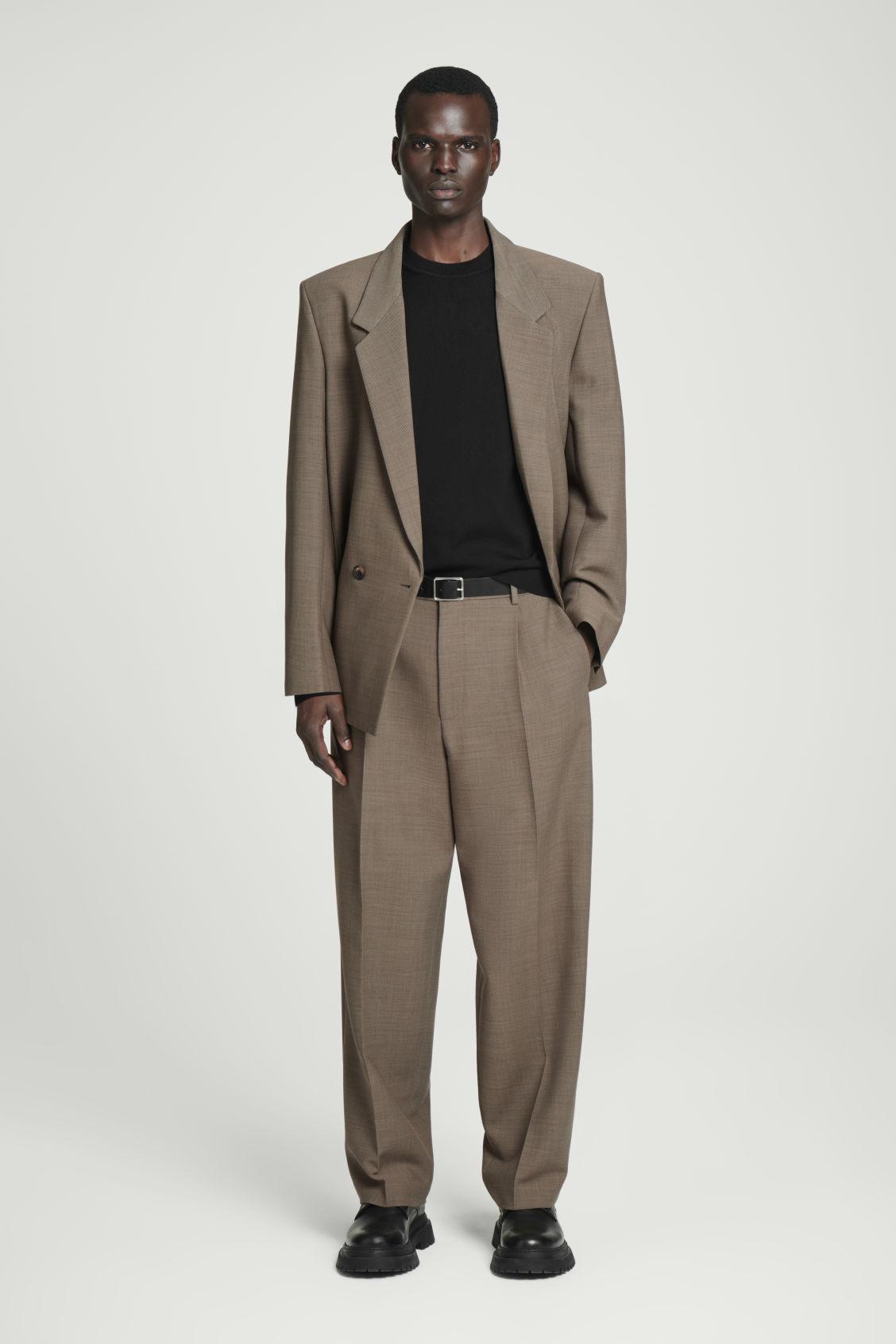 SLIM MERINO WOOL CREW-NECK SWEATER Product Image
