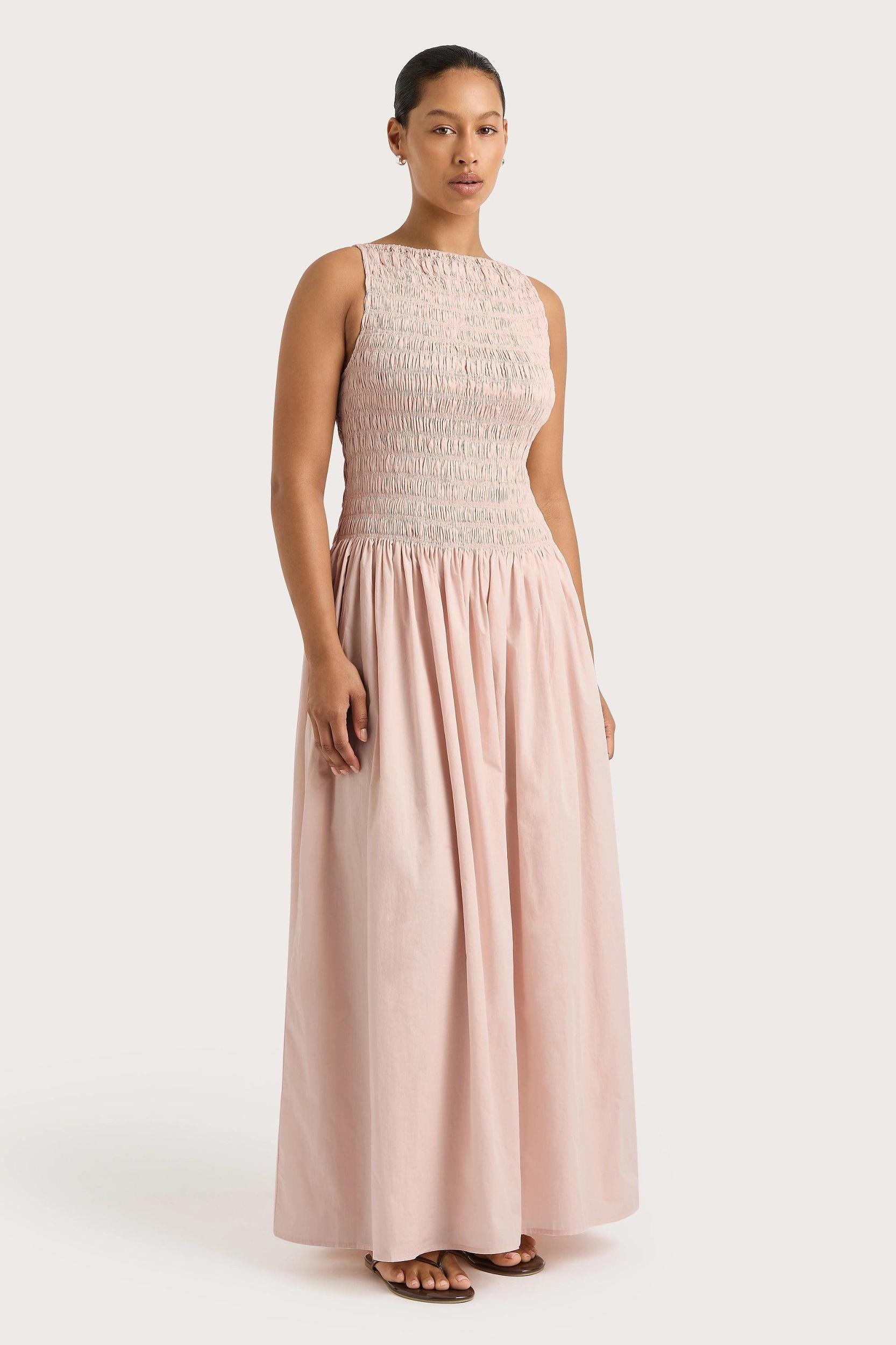 Noa Maxi Dress Blush Product Image
