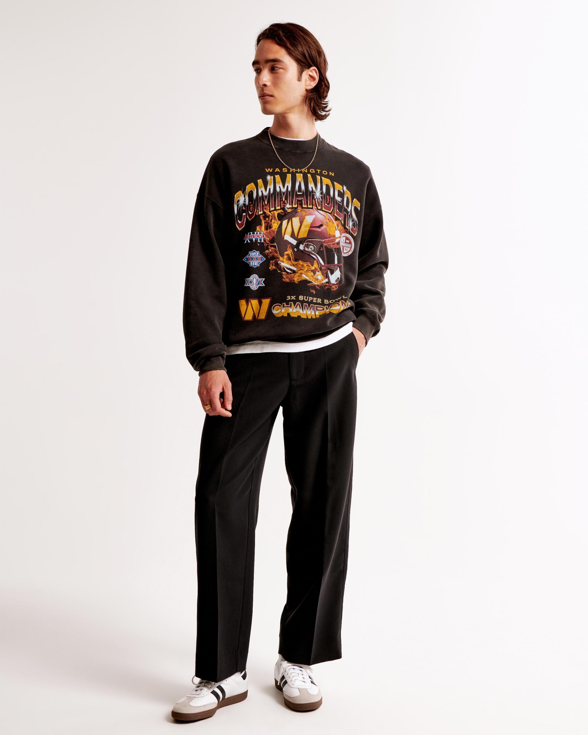 Minnesota Vikings Graphic Crew Sweatshirt Product Image