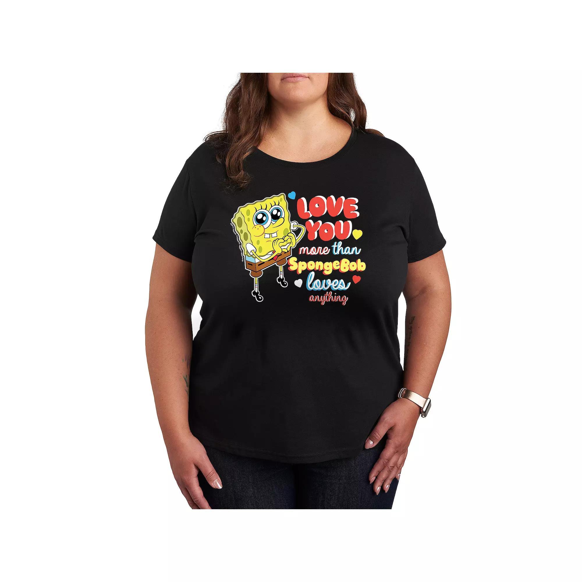 Plus Size ACDC Logo Fade Graphic Tee, Womens Product Image