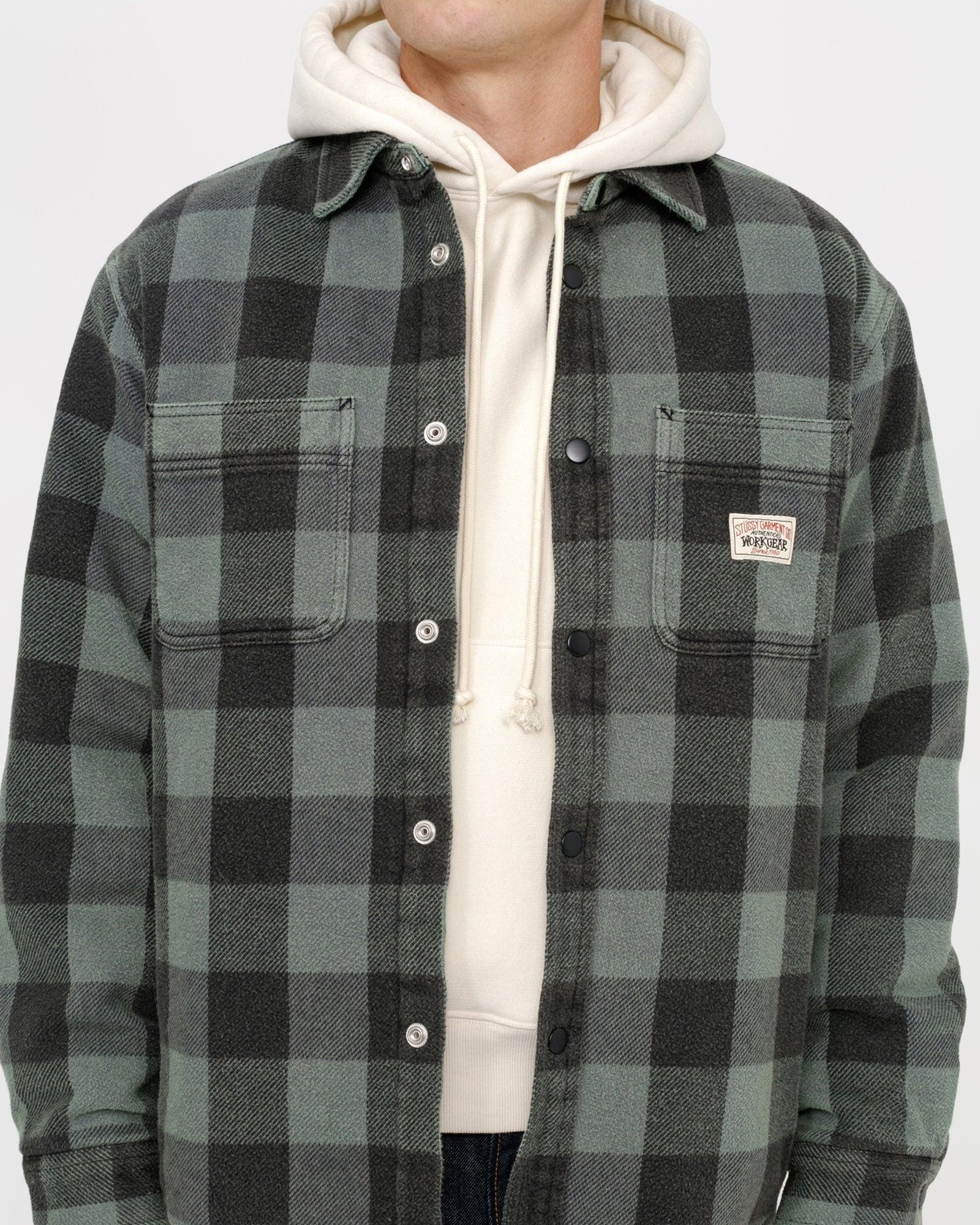 SHERPA LINED BUFFALO PLAID SHIRT Male Product Image