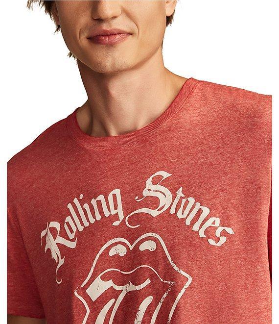 Lucky Brand Rolling Stones Tongue Short Sleeve Graphic T-Shirt Product Image