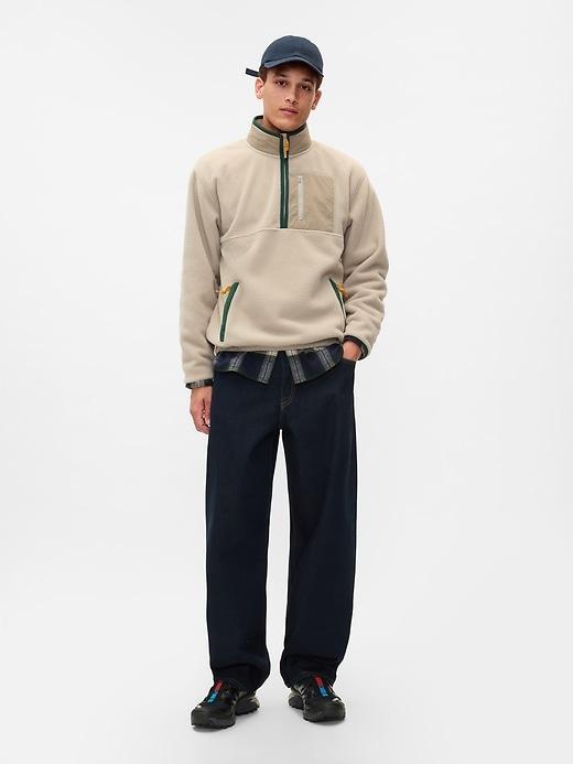 Sherpa Half-Zip Pullover Product Image