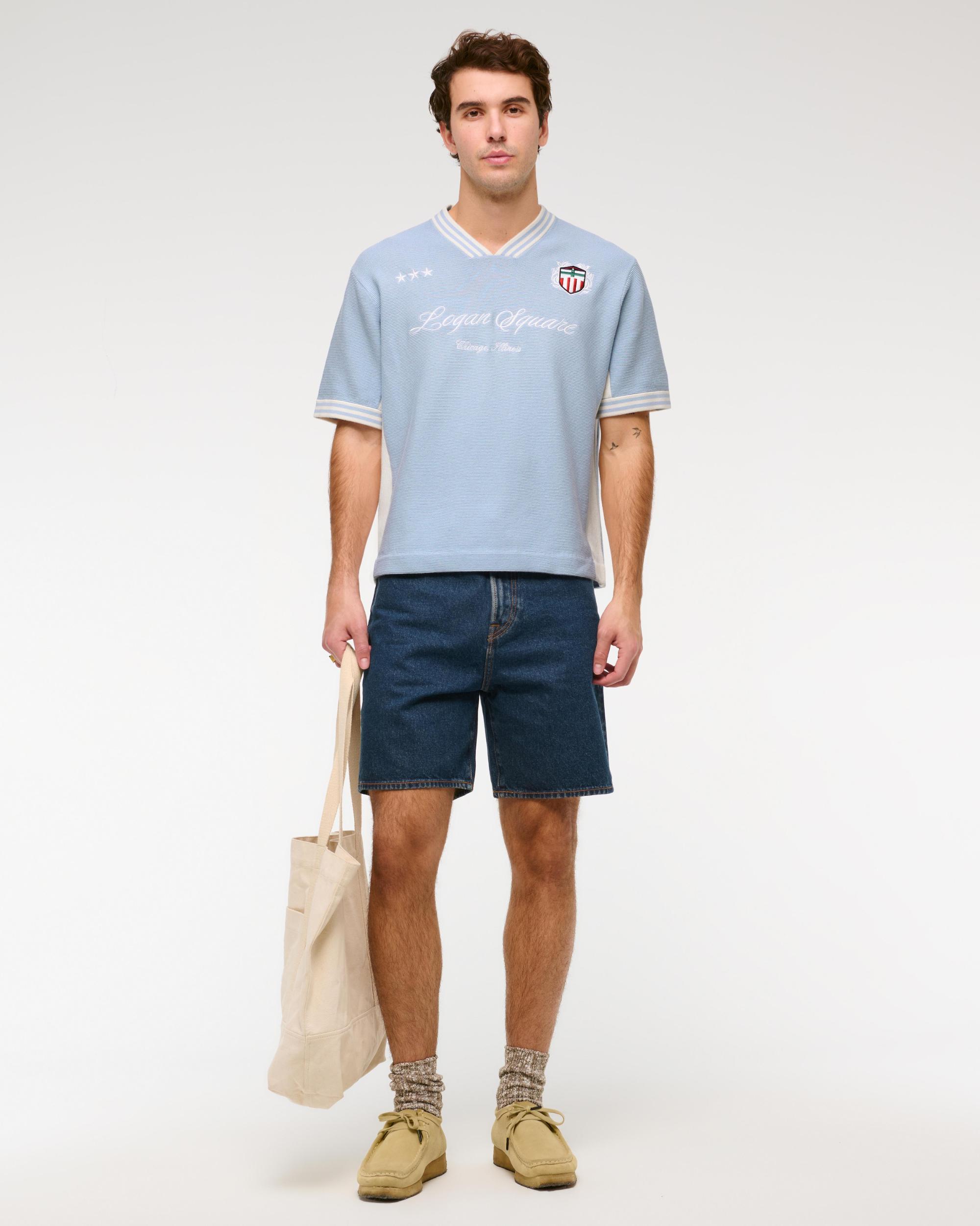 Soccer Jersey-Inspired Sweater Product Image