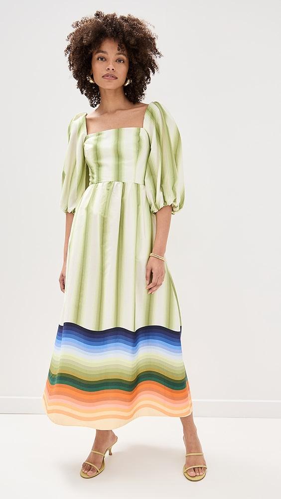 Dress To Midi Tricoline Dress | Shopbop Product Image