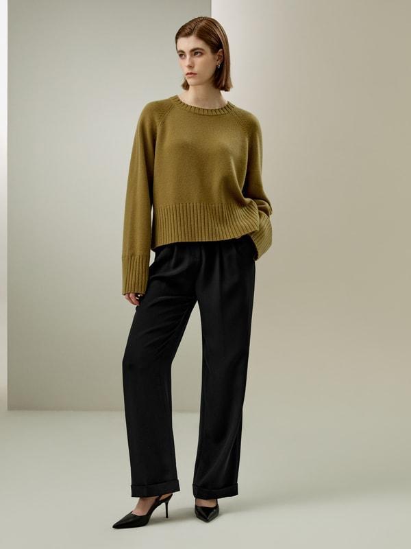 Oversized Gelato Wool-Blend Sweater Product Image