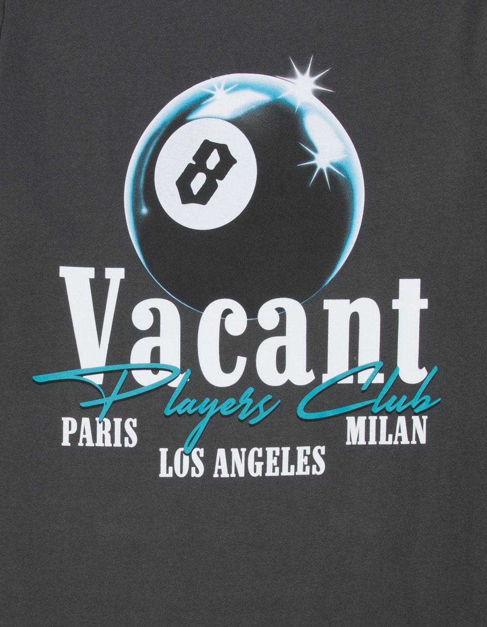 PRETTY VACANT Players Club Mens Tee - WASHED BLACK Product Image