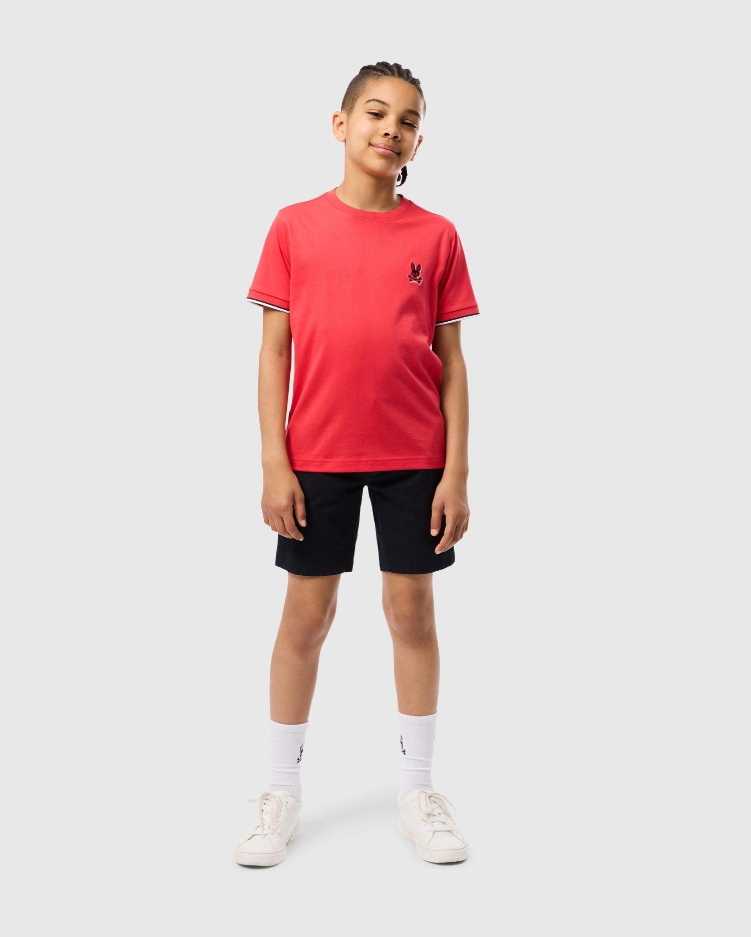 KIDS RIVIERA PIQUE POLO SHIRT - B0K640C200 Product Image