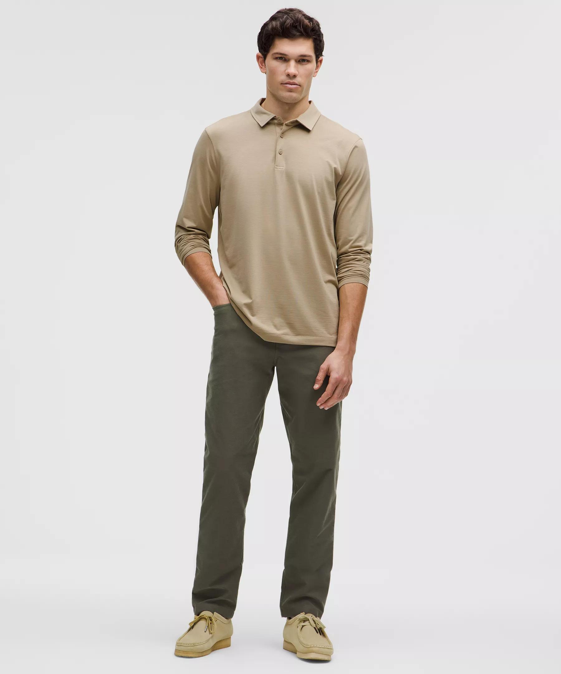 Evolution Long-Sleeve Polo Shirt Product Image