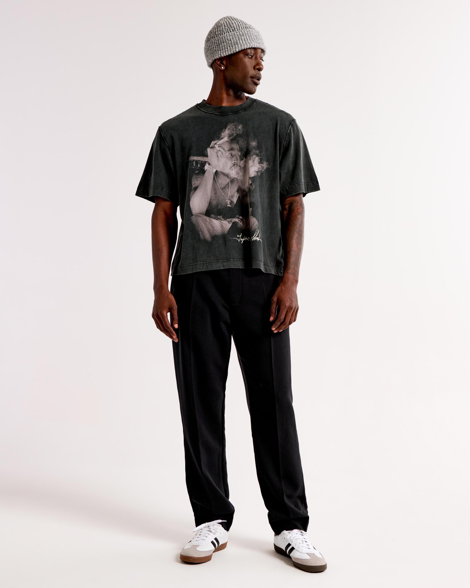 Cropped Whitney Houston Graphic Tee Product Image