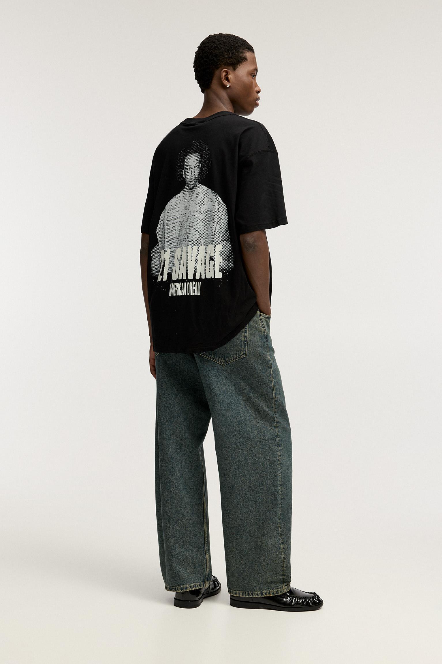21 Savage black T-shirt Product Image