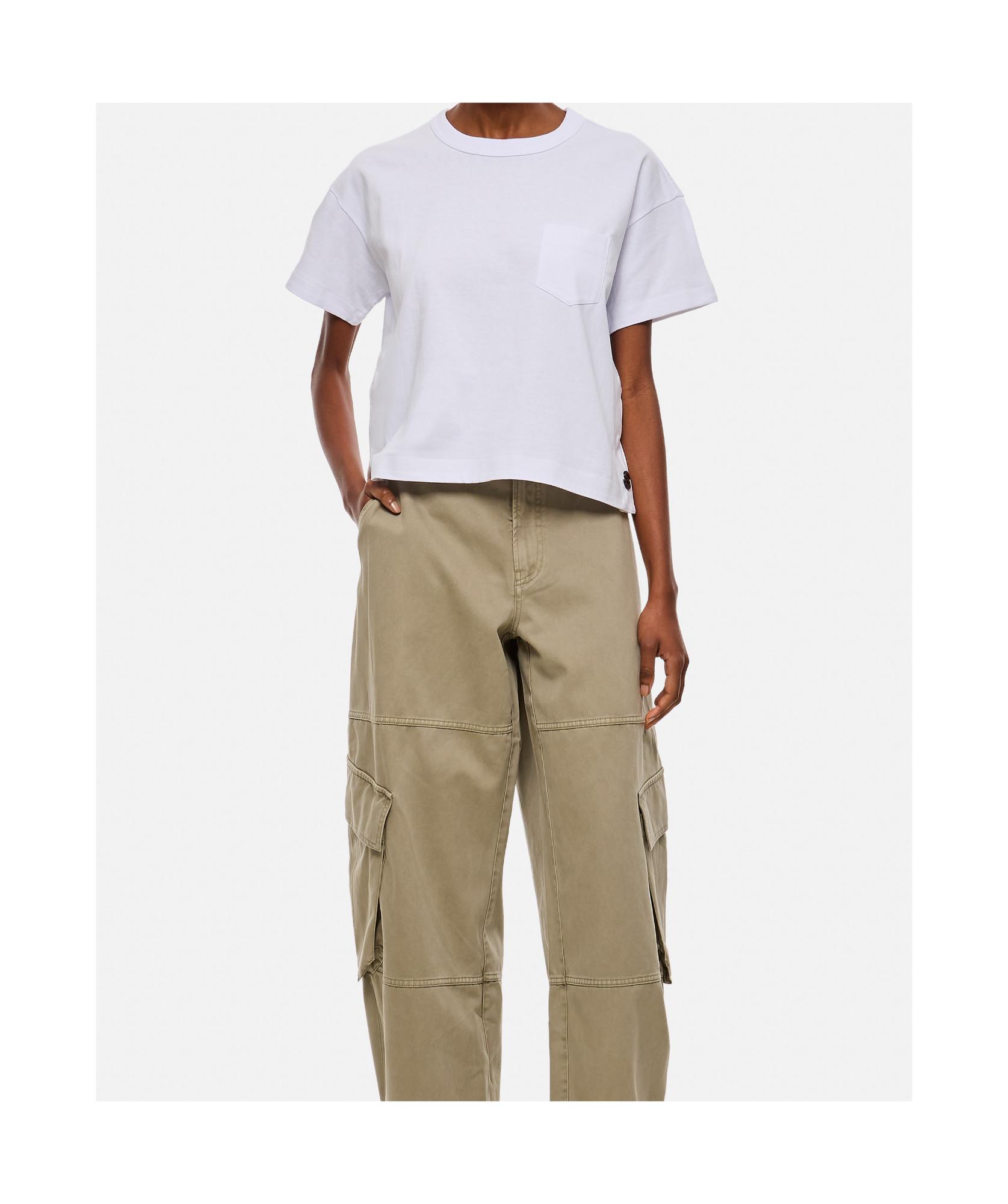 SACAI T-shirt  Woman Color White Product Image
