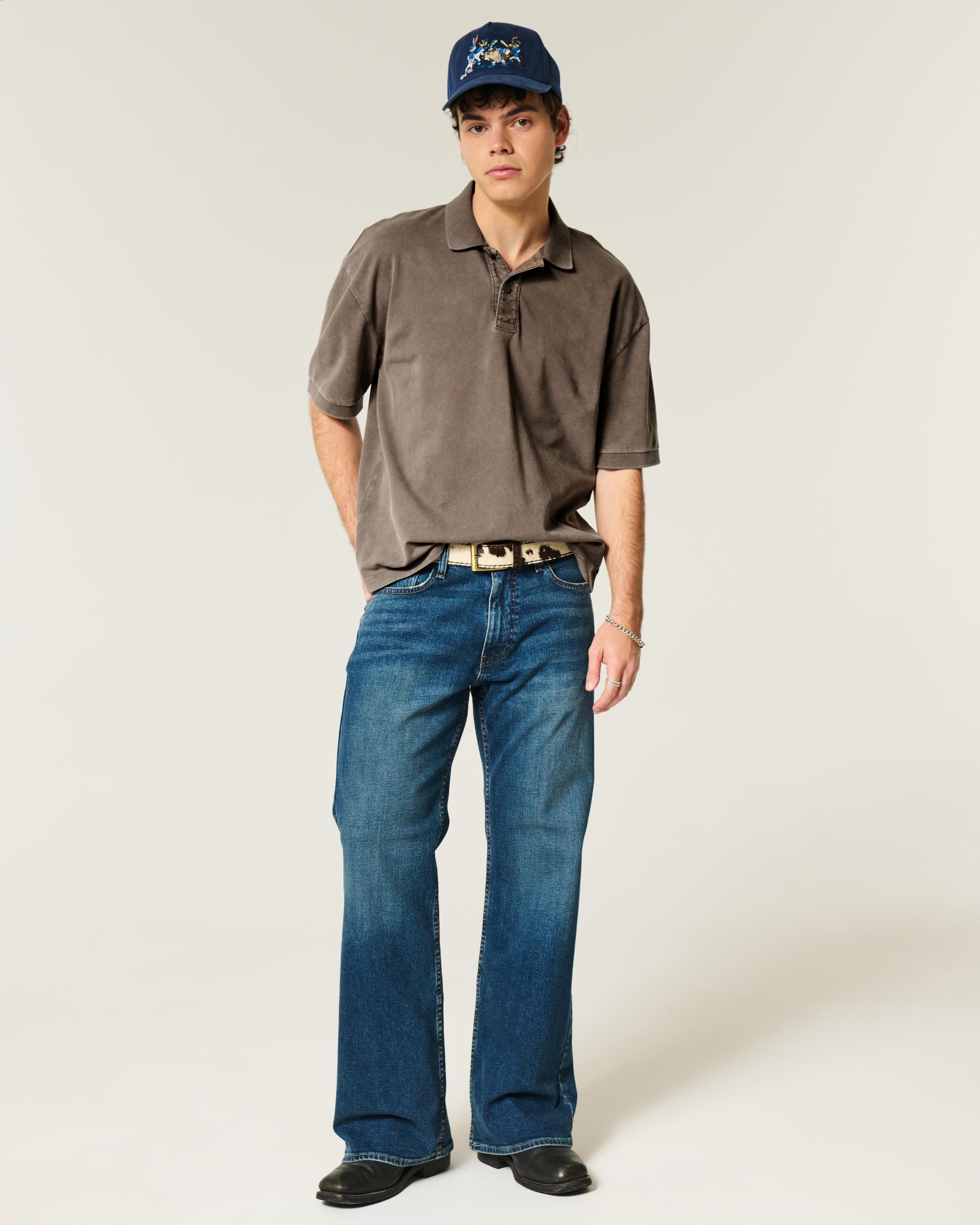 Boxy Crop Polo Product Image