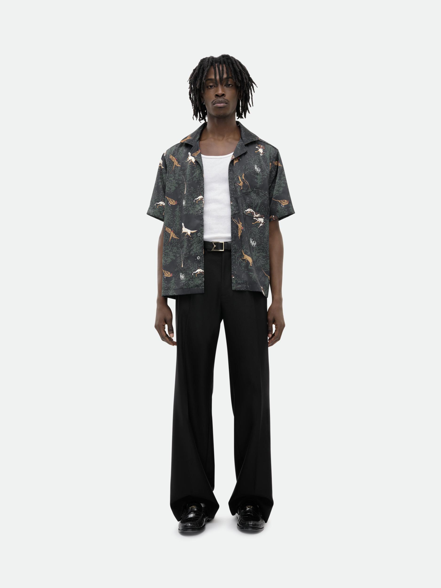 SCRAMBLE DOG PRINT SHIRT Male Product Image