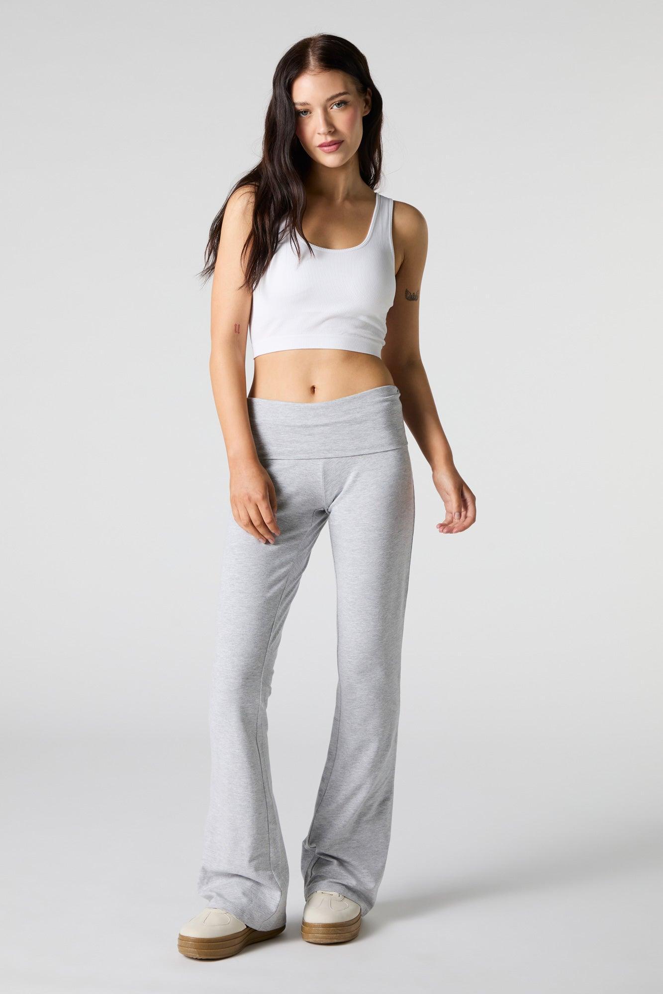 Foldover Flare Pant Female Product Image