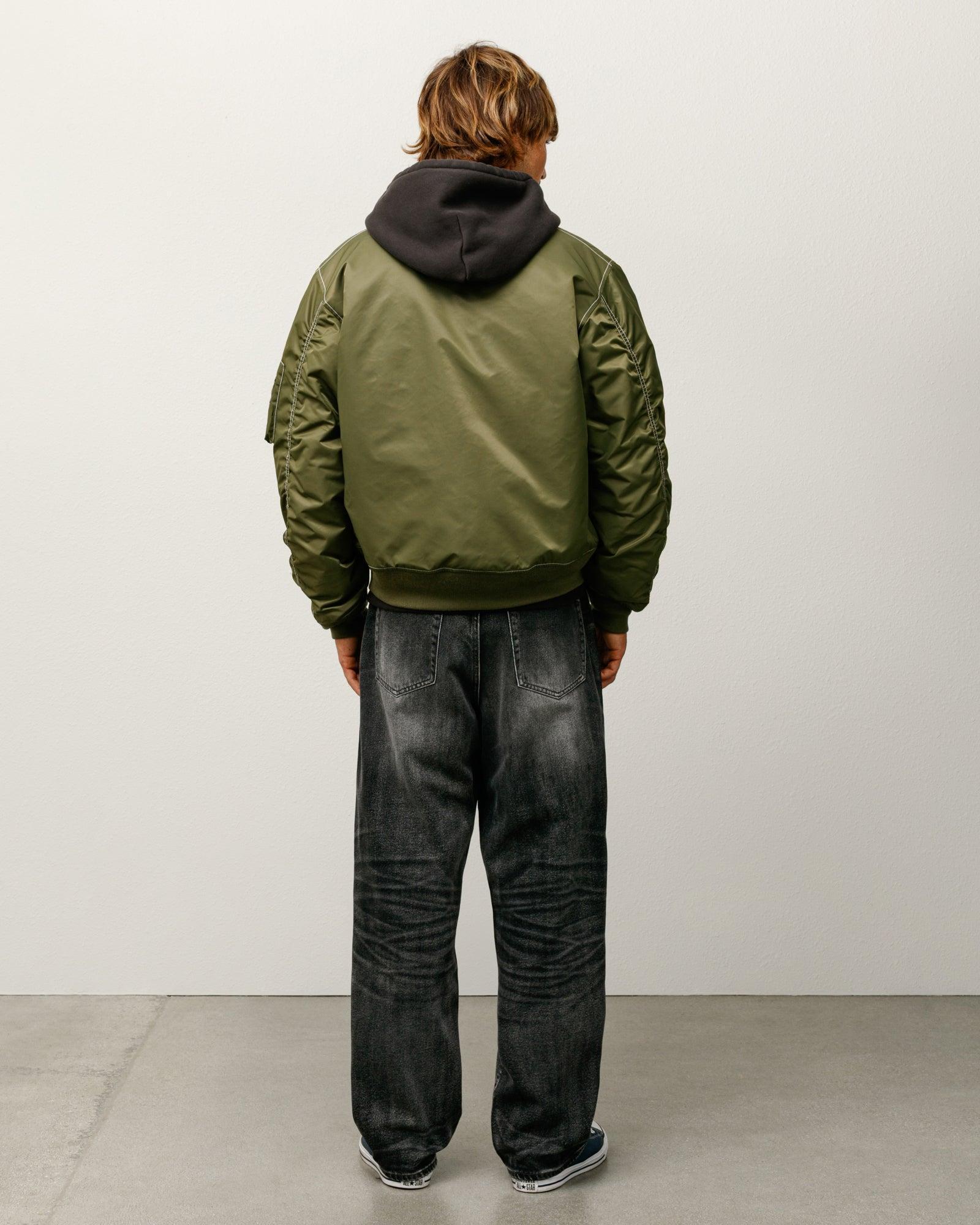 BUILT REVERSIBLE BOMBER JACKET Male Product Image