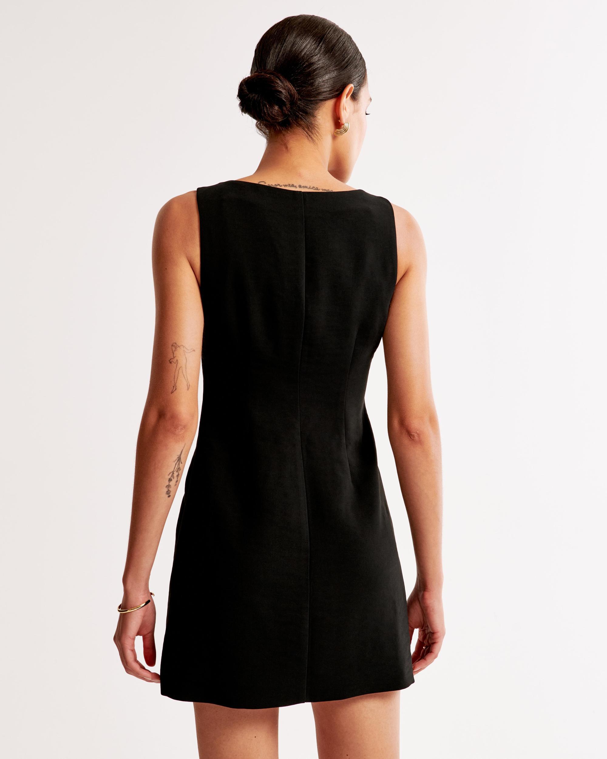 The A&F Mara Squareneck Vest Mini Dress Product Image