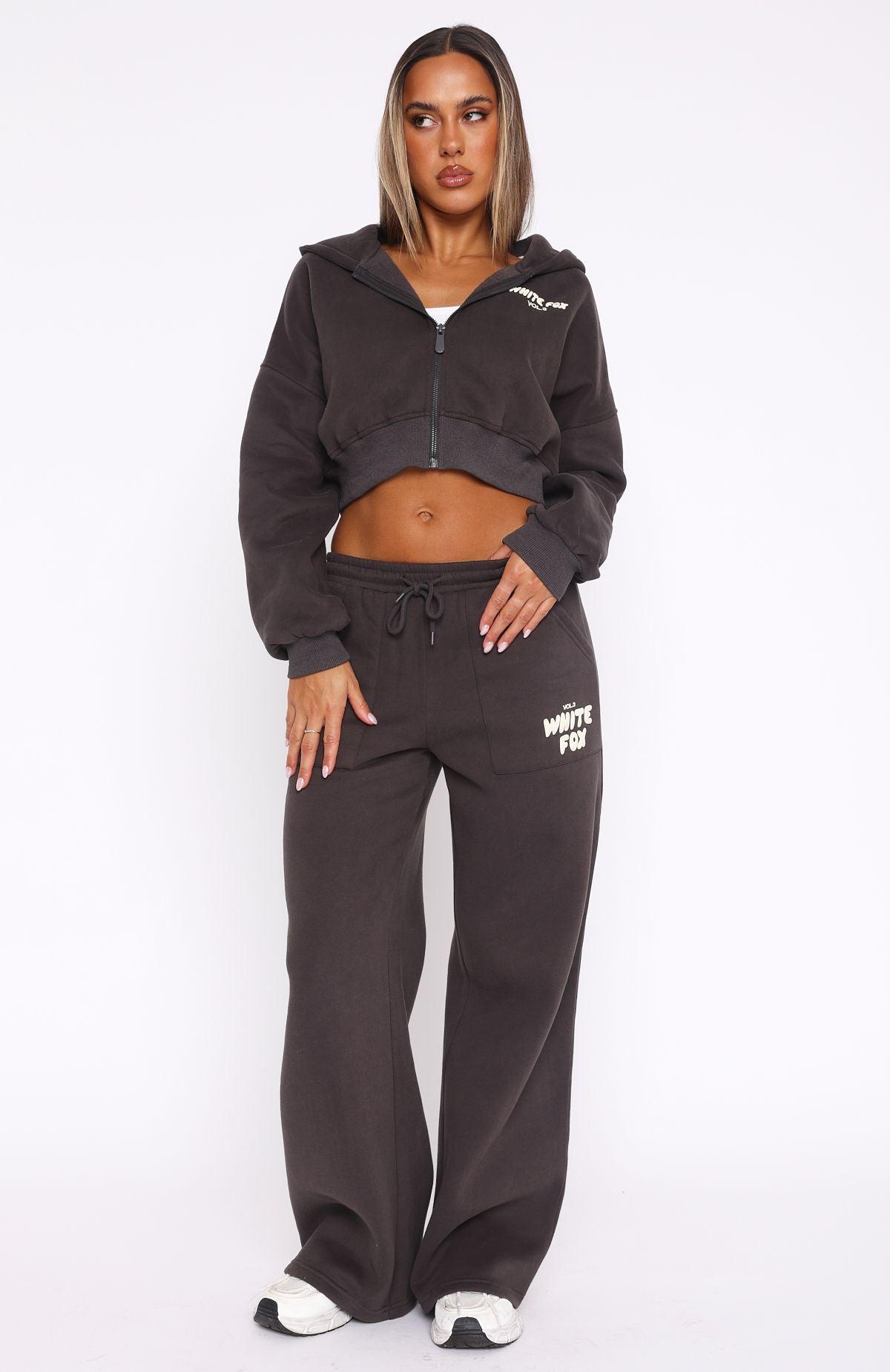Offstage Wide Leg Sweatpants Shadow Product Image