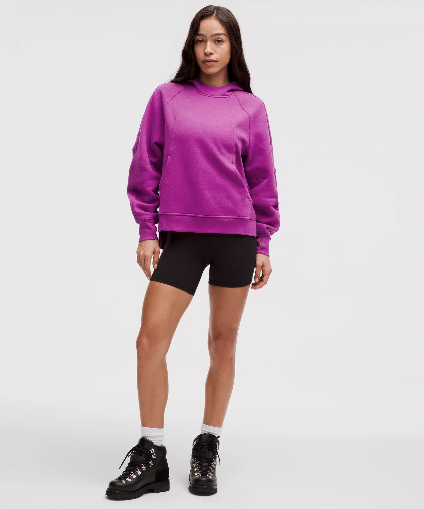 Scuba Oversized Side-Slit Hoodie Product Image