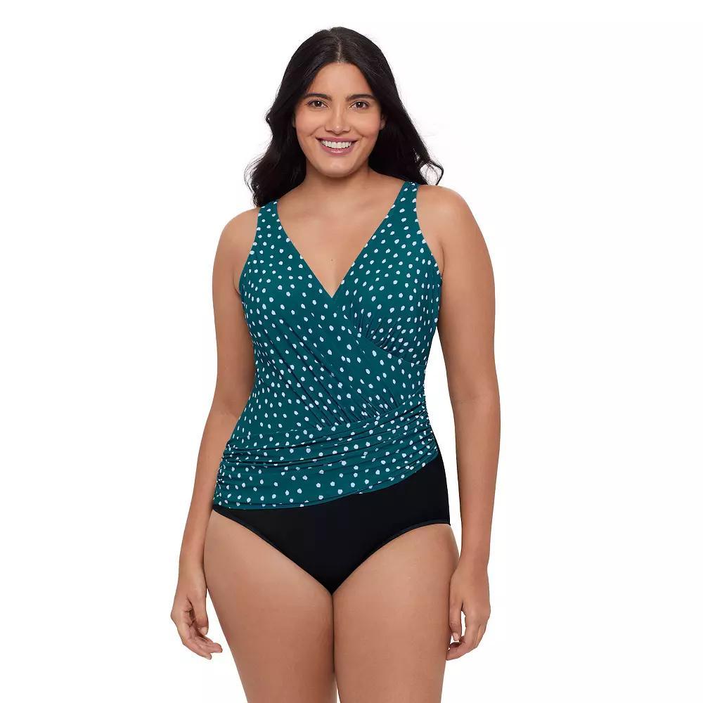 Women's Trimshaper Addison One-Piece Swim Suit, Size: 10, Seastones Product Image