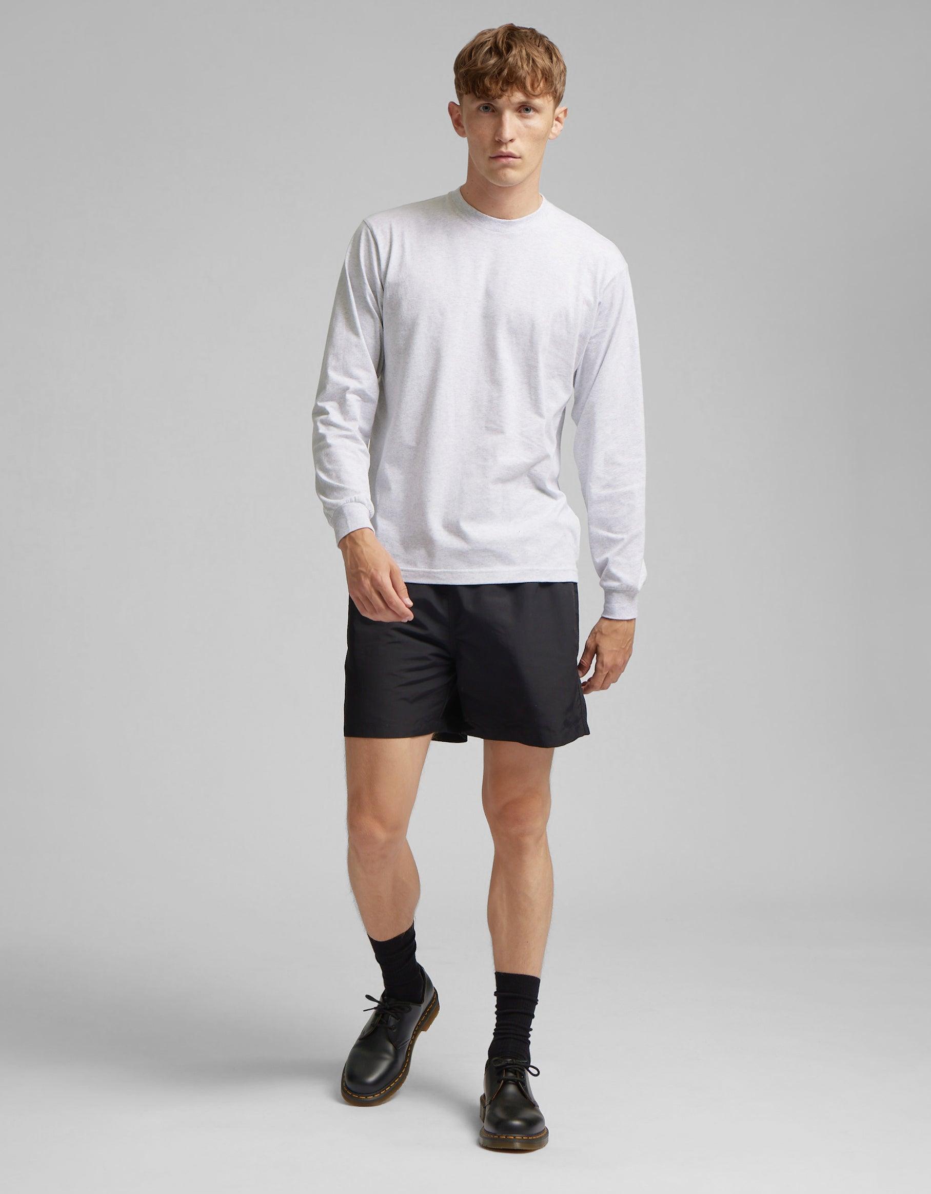 Oversized Organic LS T-Shirt - Marine Blue Product Image
