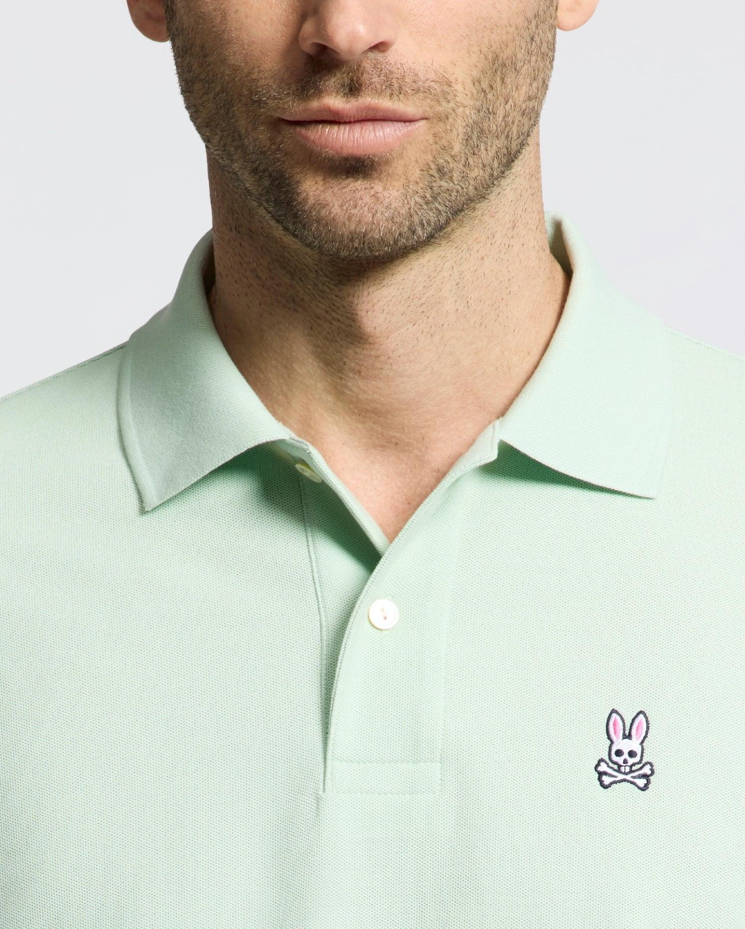 Men's Classic Pique Polo 333 GOSSAMER GREEN / XXXL Product Image