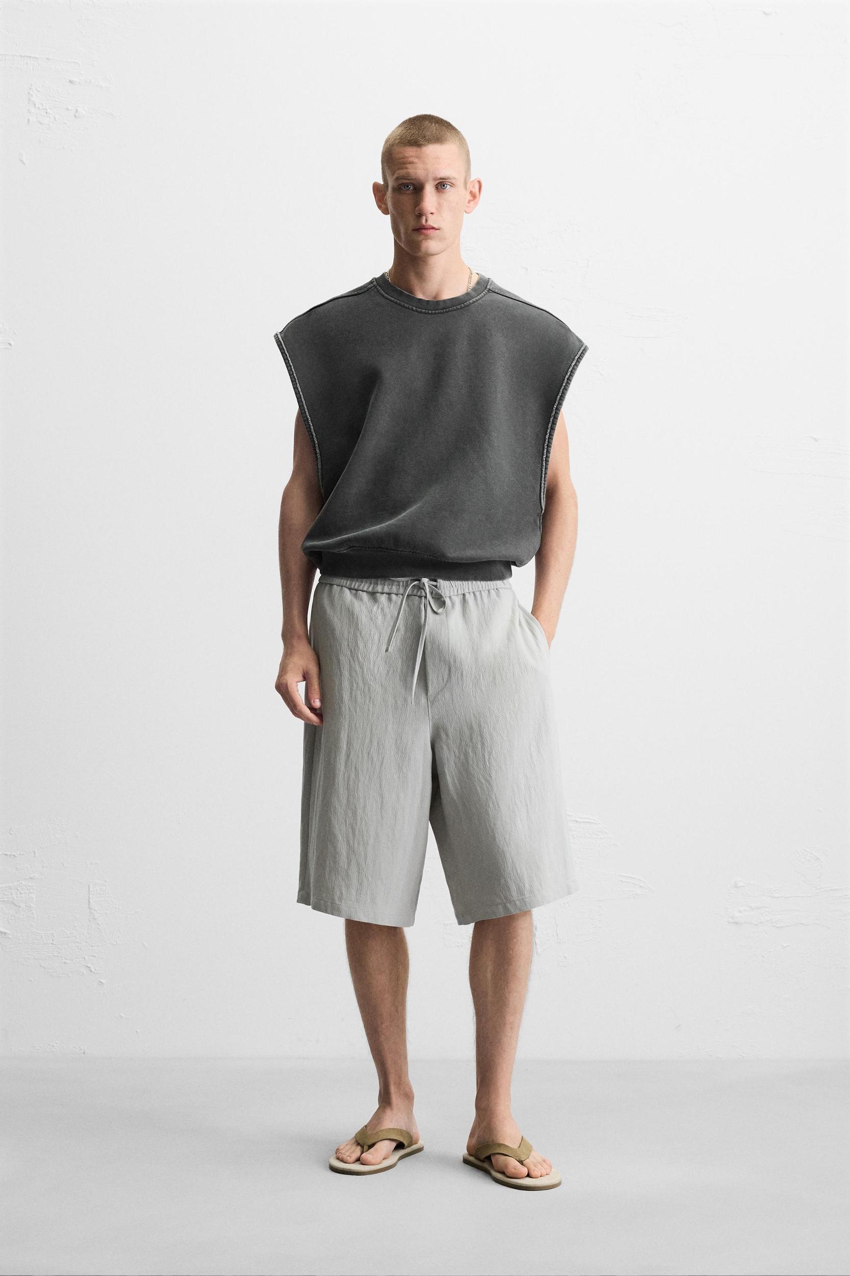 FLOWY WIDE FIT SHORTS Product Image