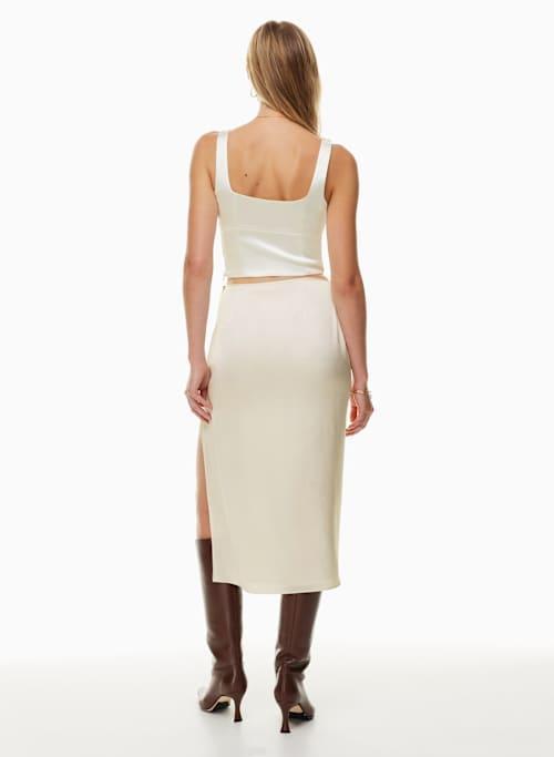 shine satin bustier Product Image